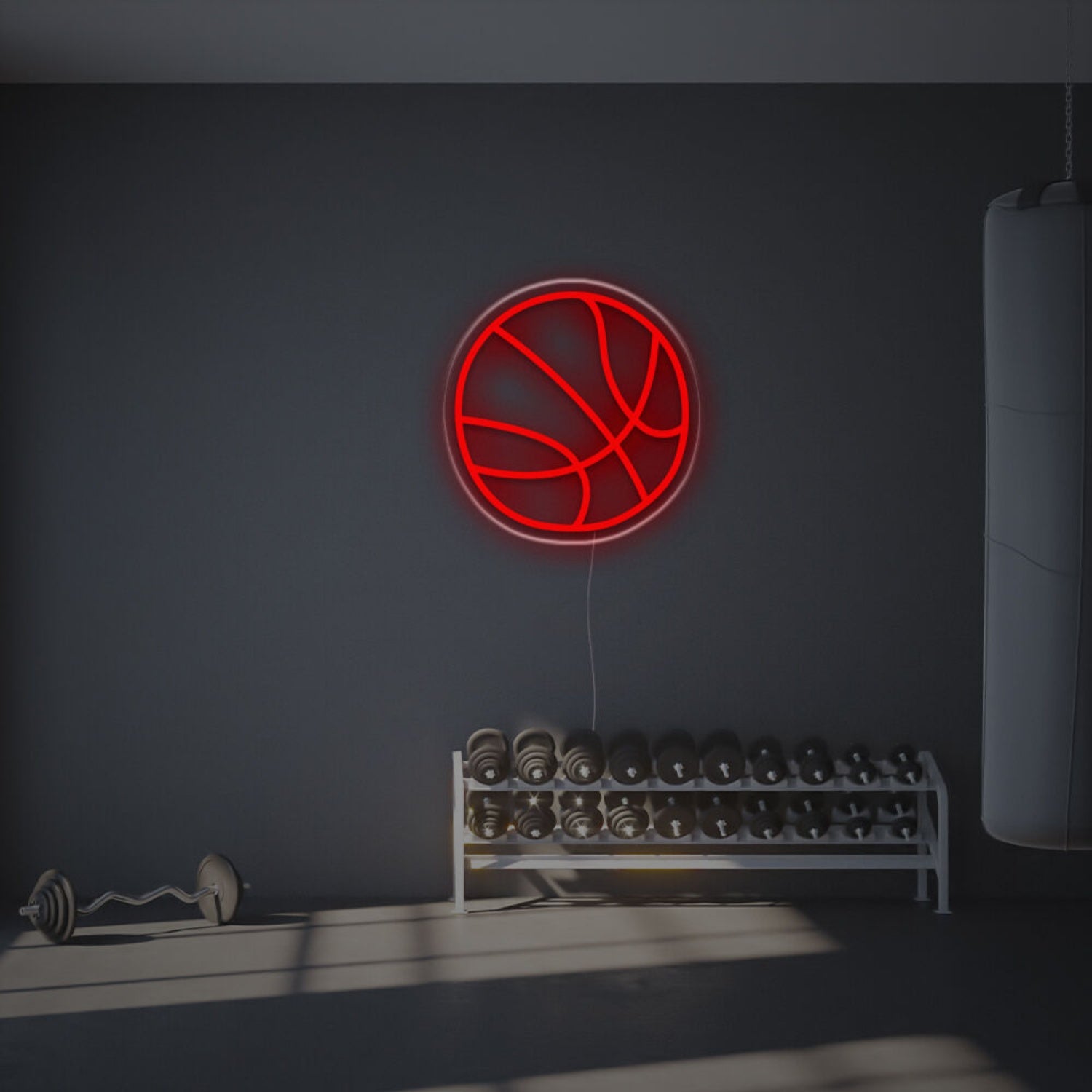 Game Room And Bar Atmosphere With The Basketball For Gym Led Neon Sign | Shineneon