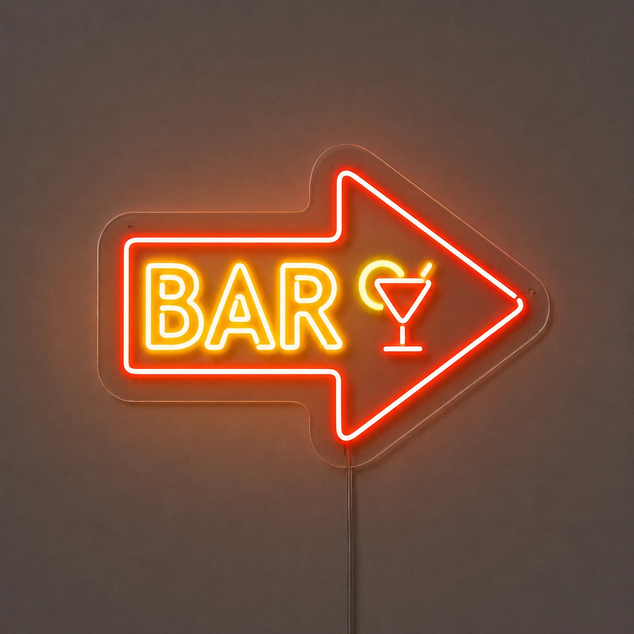 Game Room Bar Arrow Neon Sign LED Neon Sign main product image