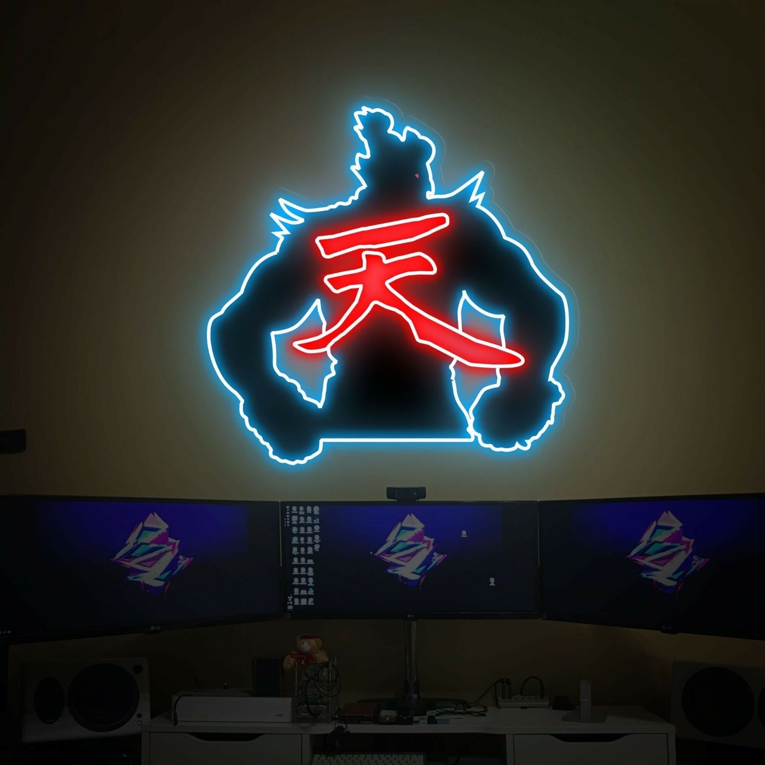 Game Room Bar Street Fighter Led Uv Led Neon Sign - Shineneon
