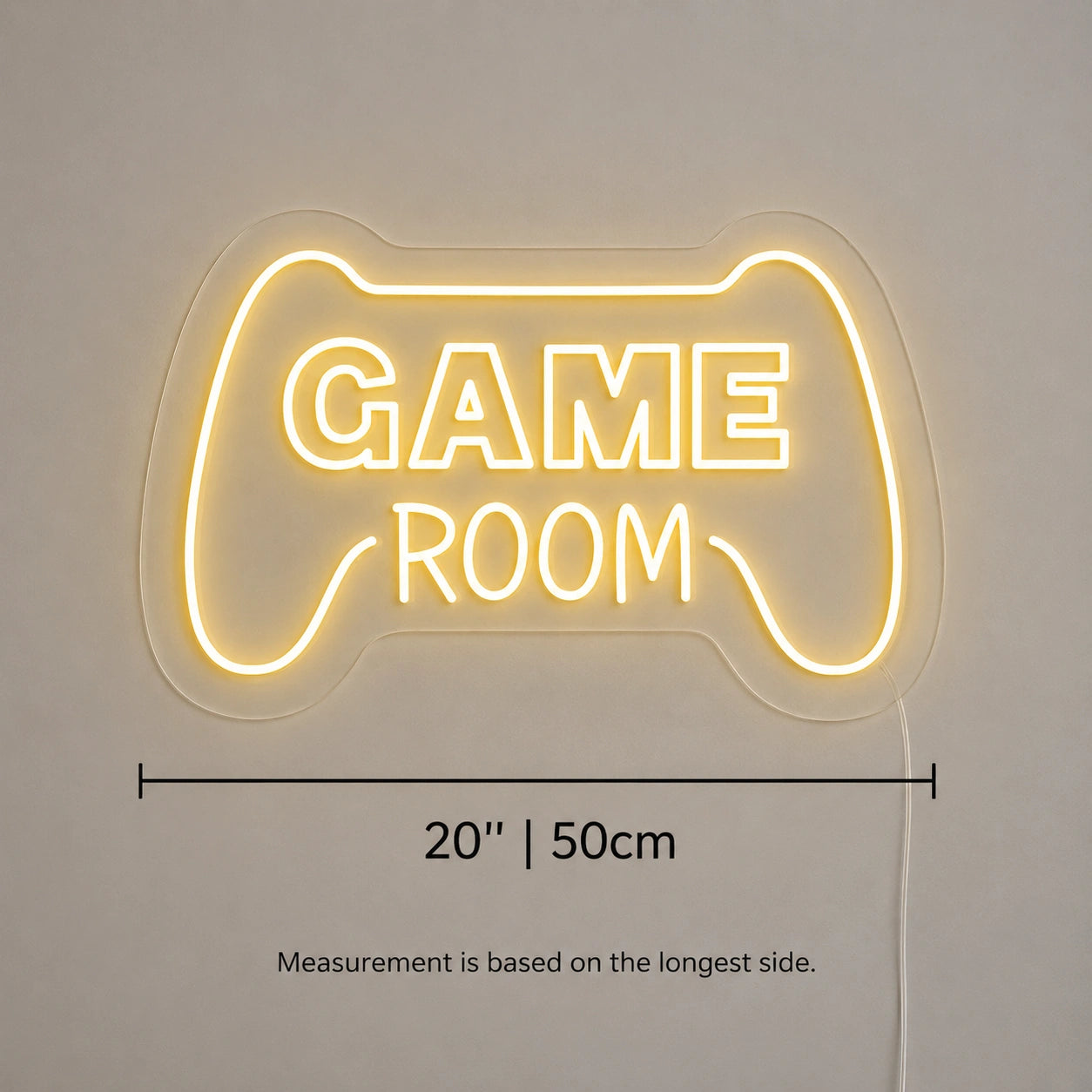 Game Room Controller Outline Neon Sign LED Neon Sign size image