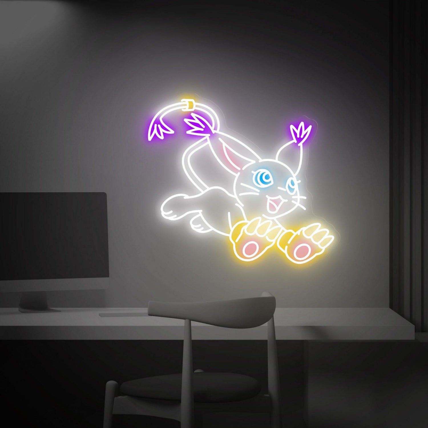 Game Room Digimon Wall Art Anime Led Neon Sign - Shineneon