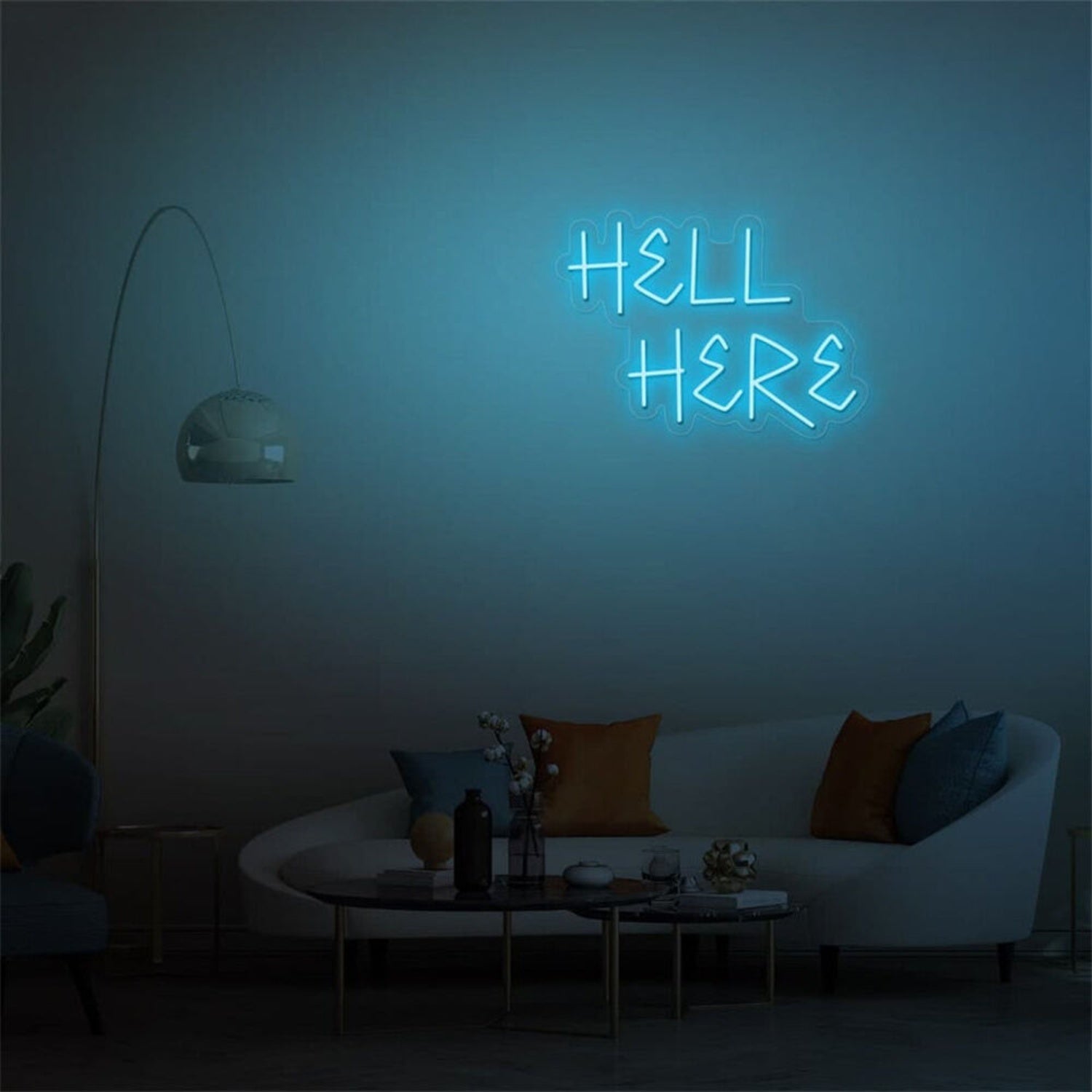 Game Room Hell Here Led Neon Sign - Shineneon