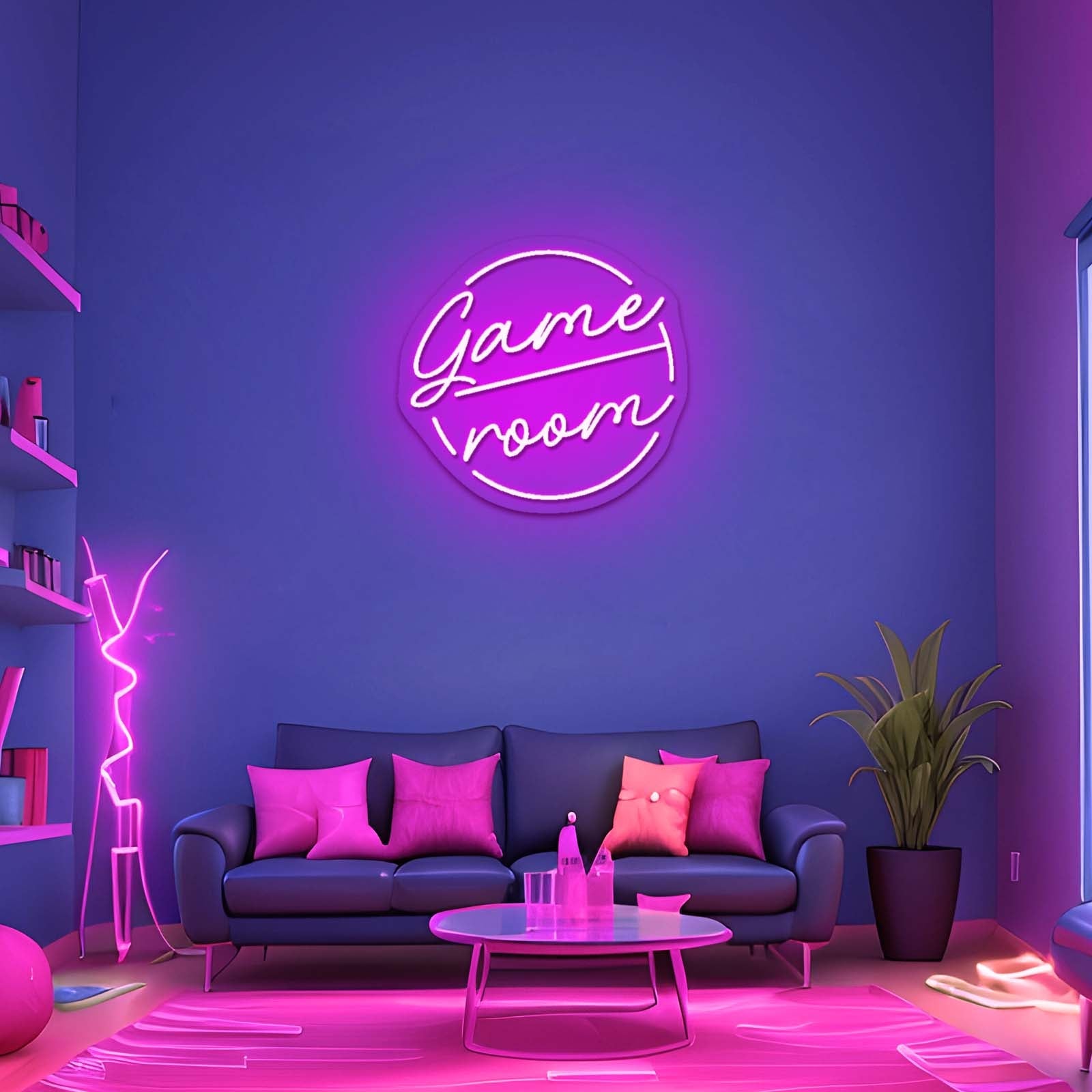 Game Room Neon Sign Gamer Room Wall Decor Led Signs - Shineneon