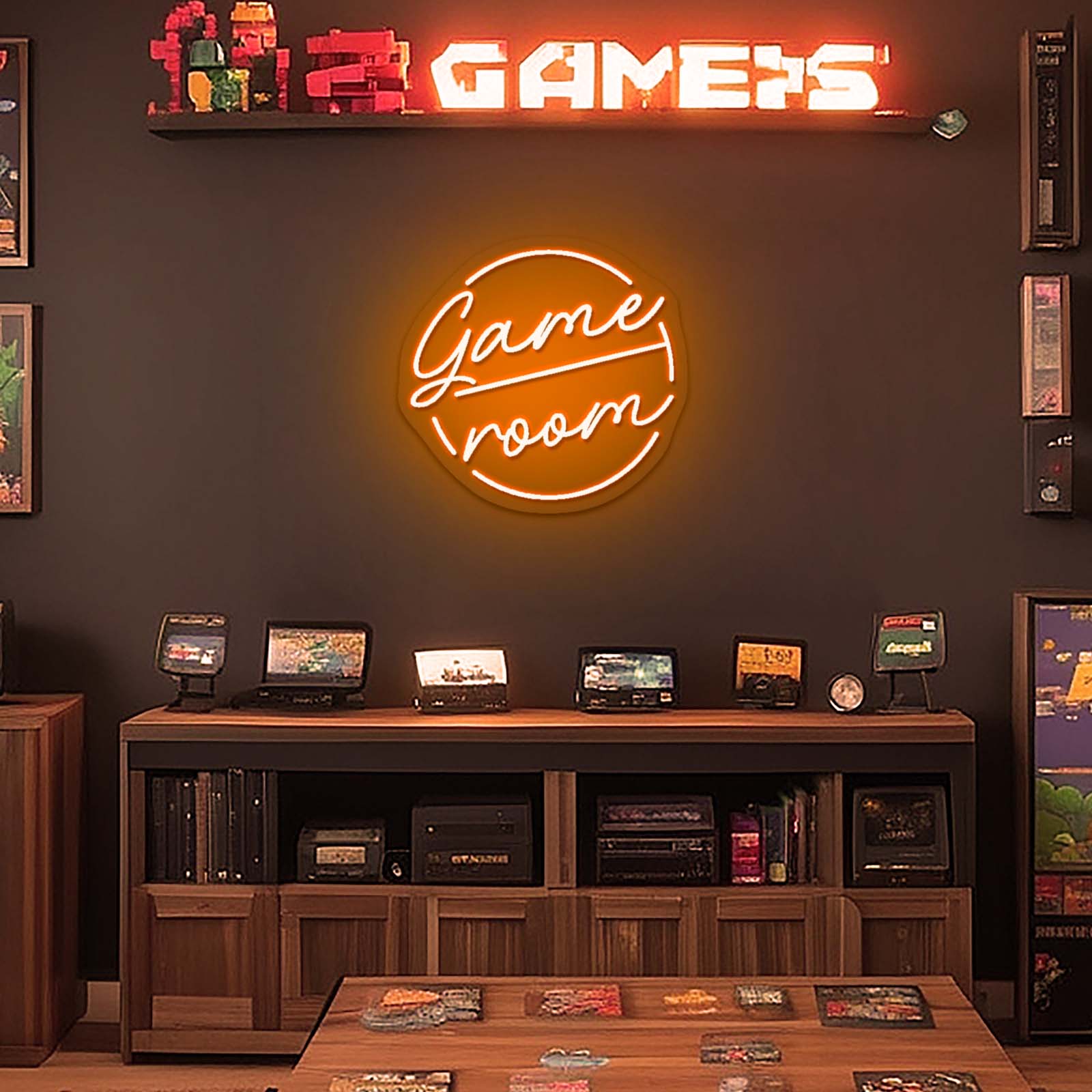 Game Room Neon Sign Gamer Room Wall Decor Led Signs - Shineneon
