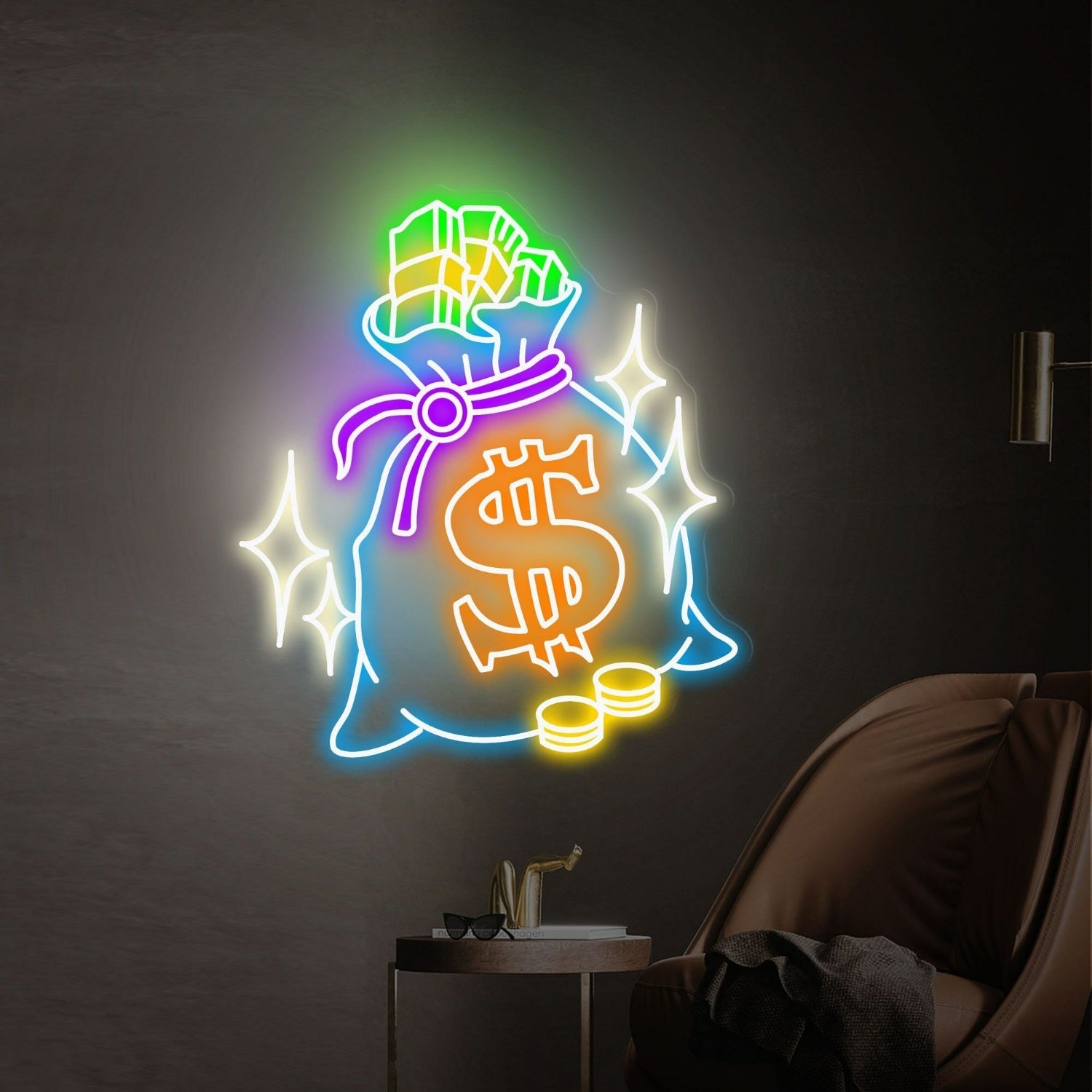 Game Roomstore Versatile Dollar Money Neon Light - Shineneon