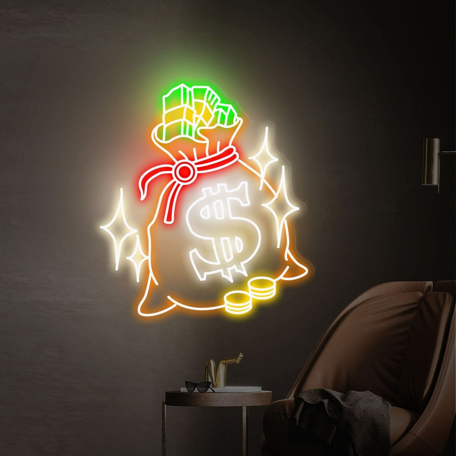 Game Roomstore Versatile Dollar Money Neon Light - Shineneon