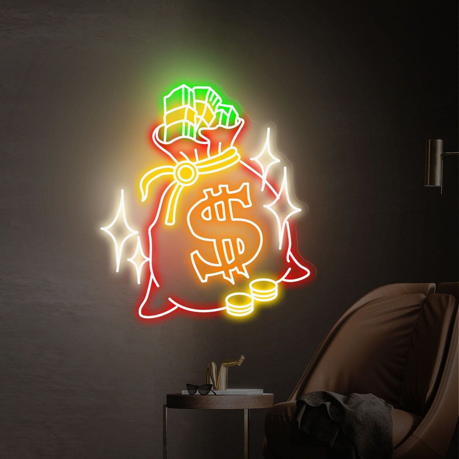 Game Roomstore Versatile Dollar Money Neon Light - Shineneon