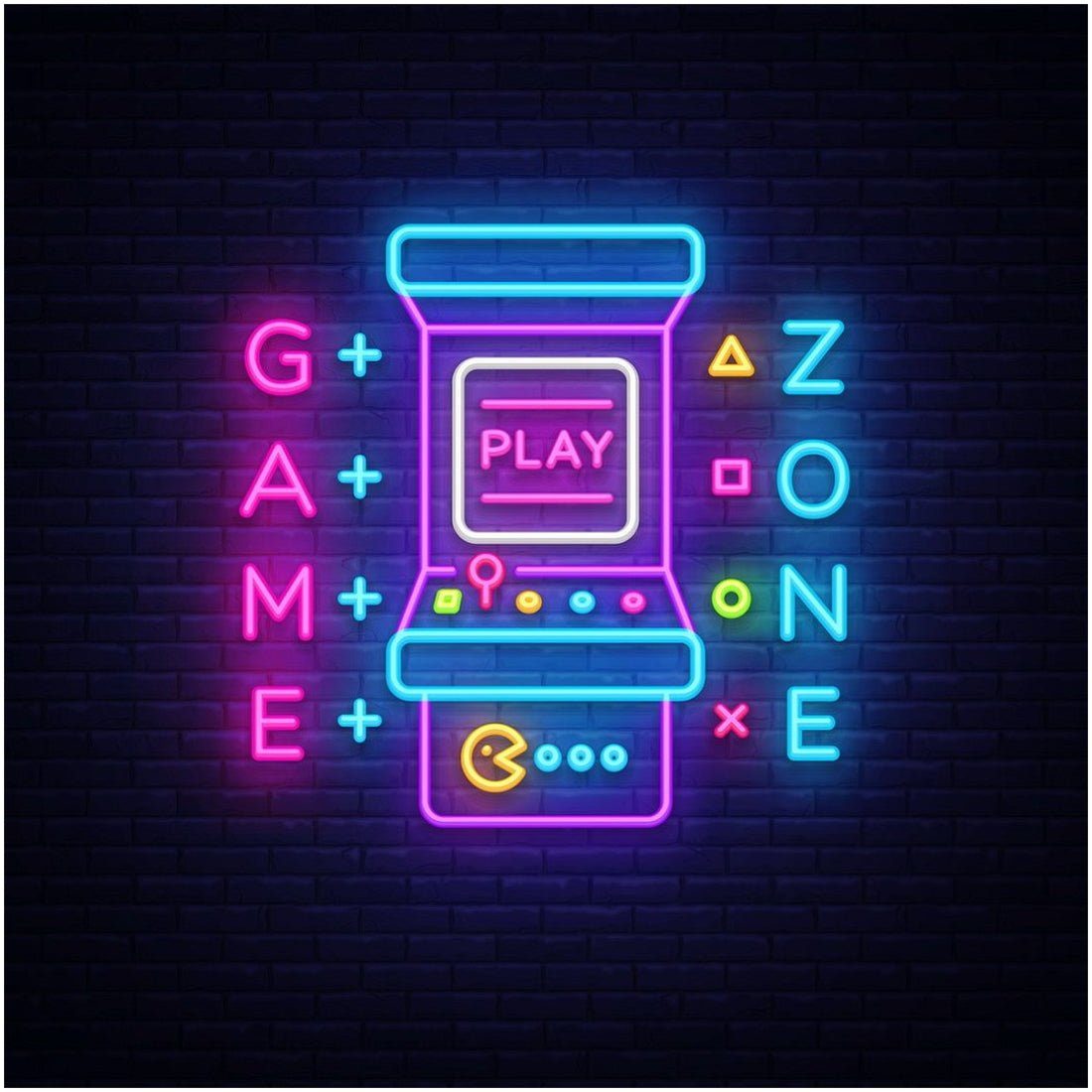 Game Zone Room Led Sign Business Neon Sign - Shineneon