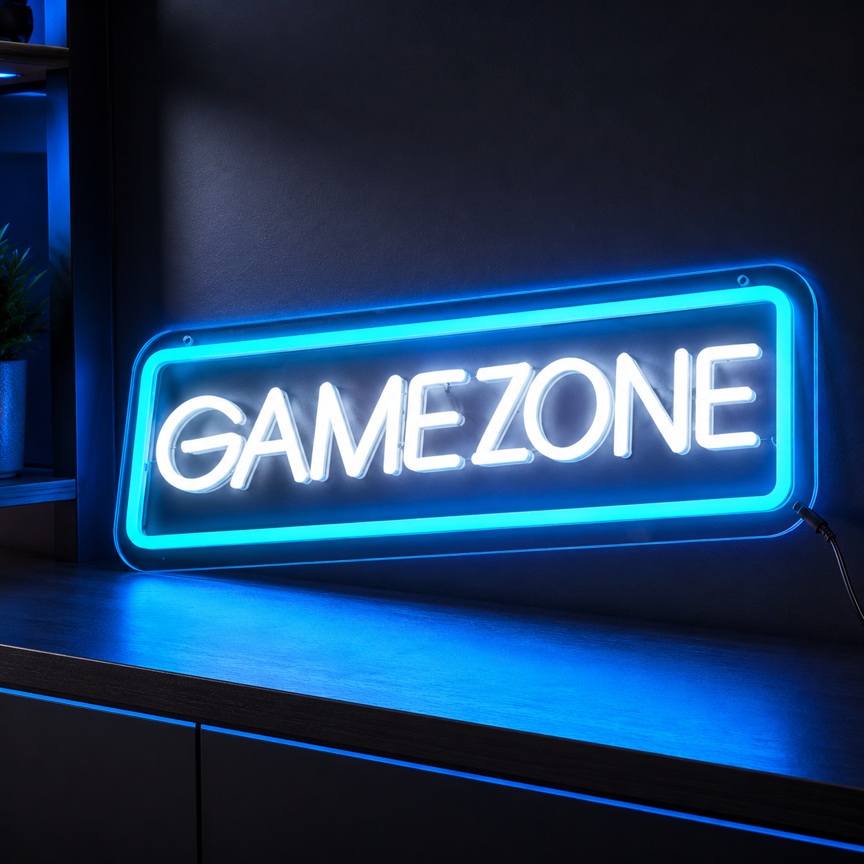 Game Zone Wall Decor LED Neon Sign main product image