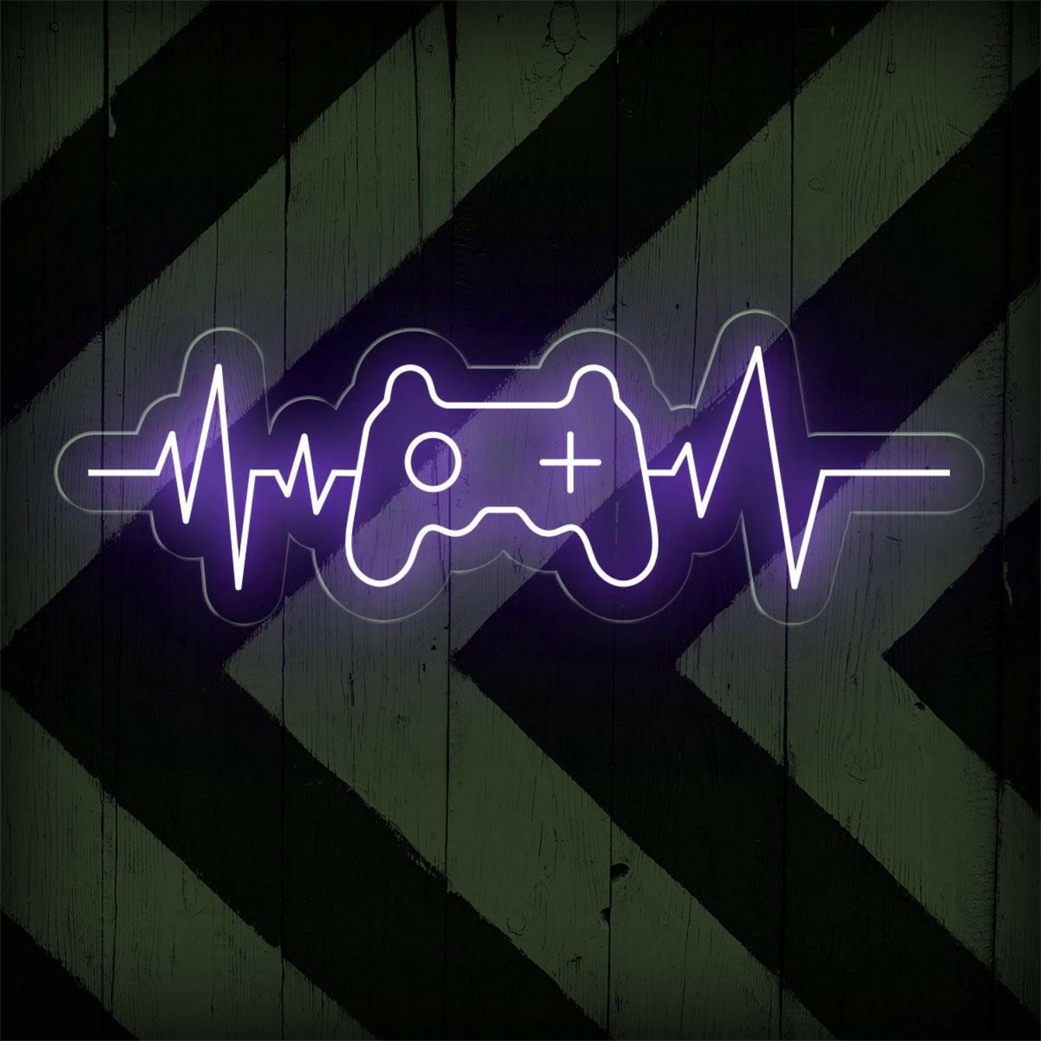 Gamer Heartbeat Controller Ecg Led Neon Sign For Gaming Room Decor | Shineneon