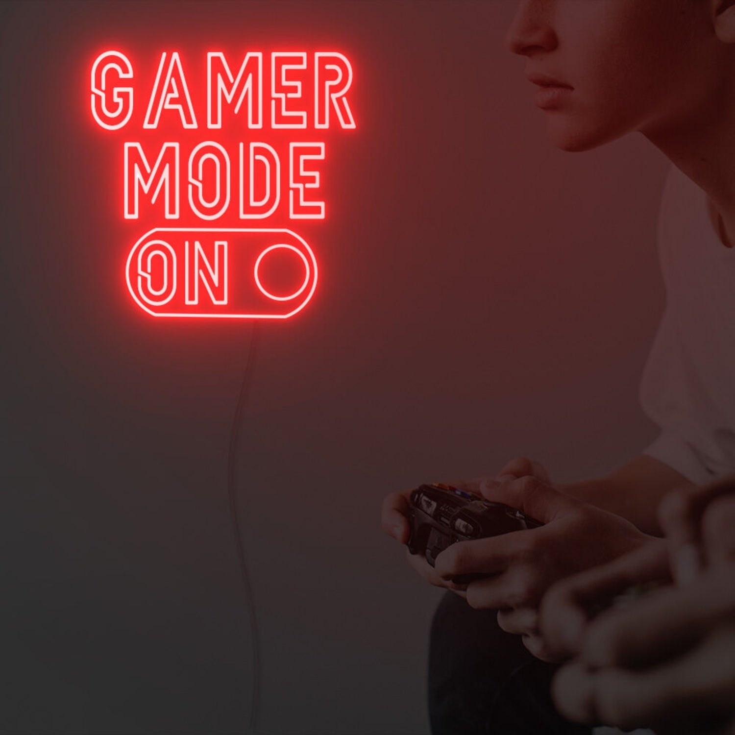 Gamer Mode On Led Neon Sign Custom Led Neon Sign Lights | Shineneon