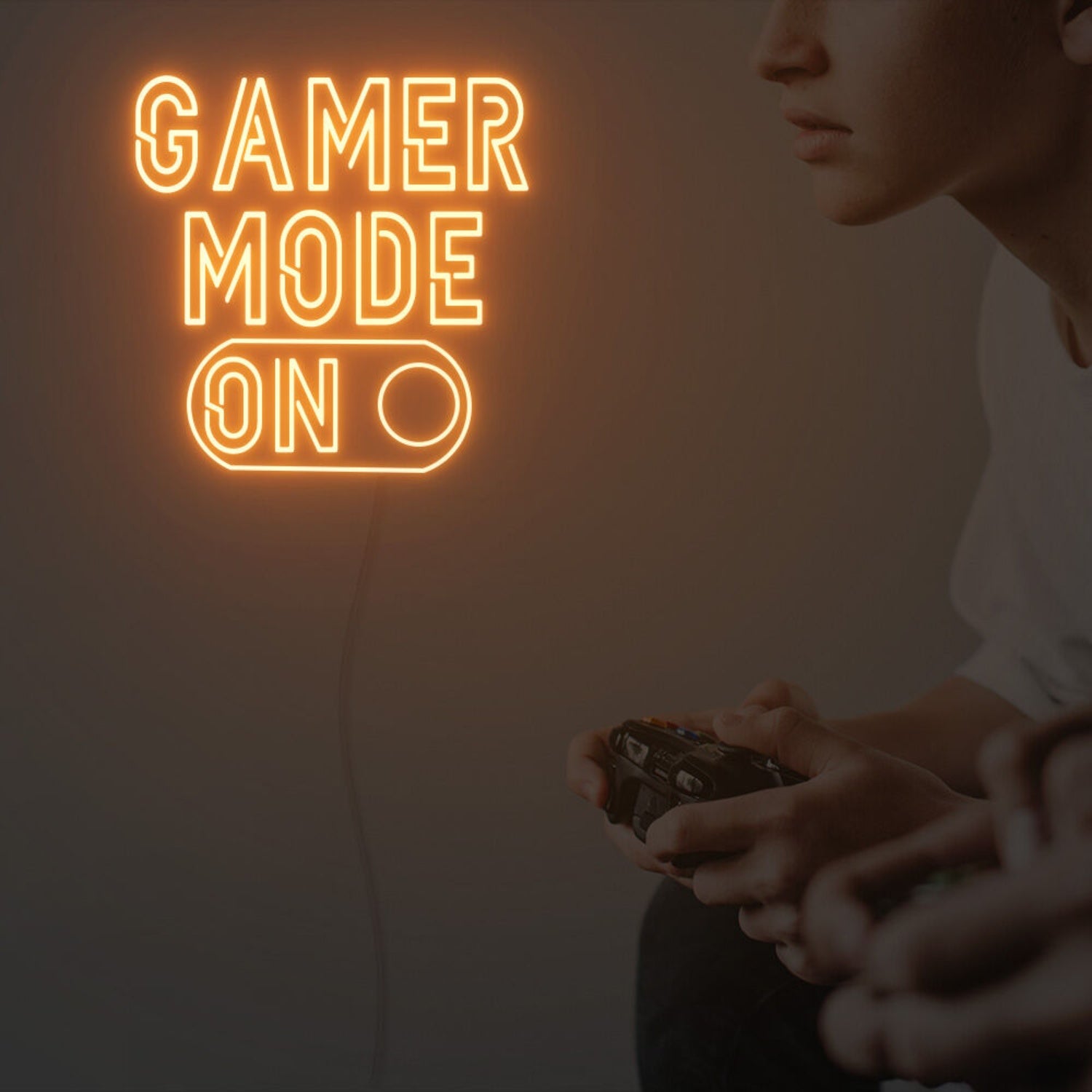 Gamer Mode On Led Neon Sign Custom Led Neon Sign Lights | Shineneon