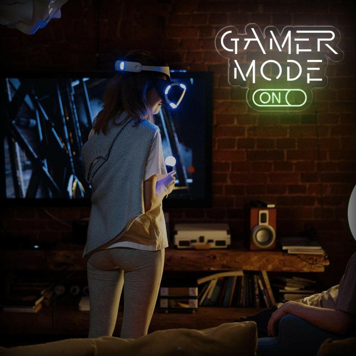 Gamer Mode On Switch Design Led Neon Sign For Gaming Room Decor | Shineneon
