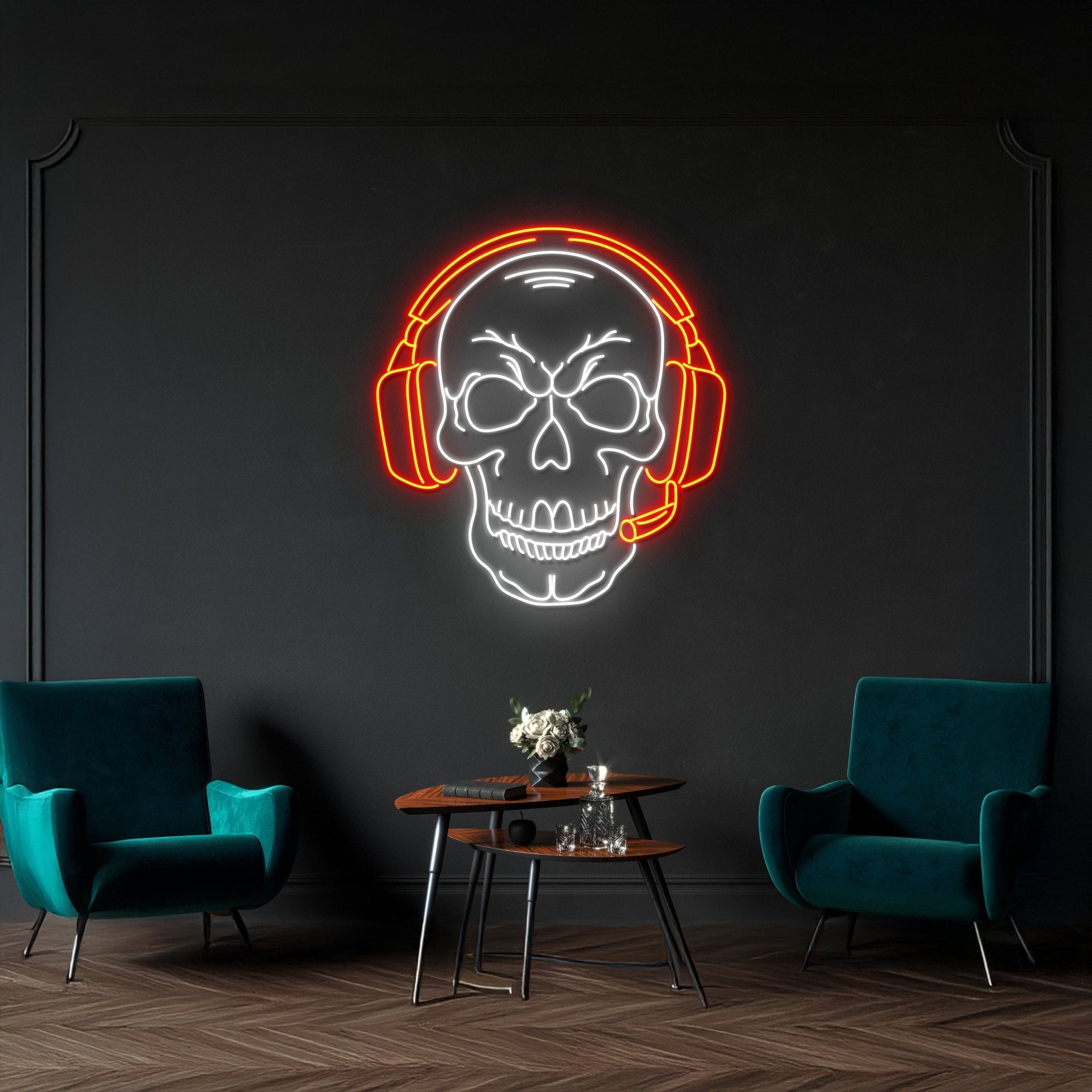 Gamer Skull Led Neon Sign - Shineneon