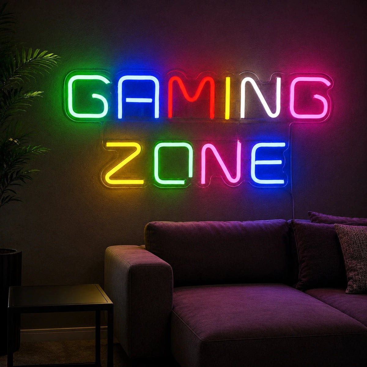 Gaming Zone LED Neon Sign Man Cave Neon Sign - Shineneon