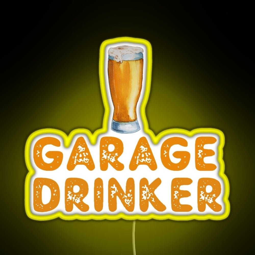 Garage Drinker Rgb Neon Sign - Shineneon