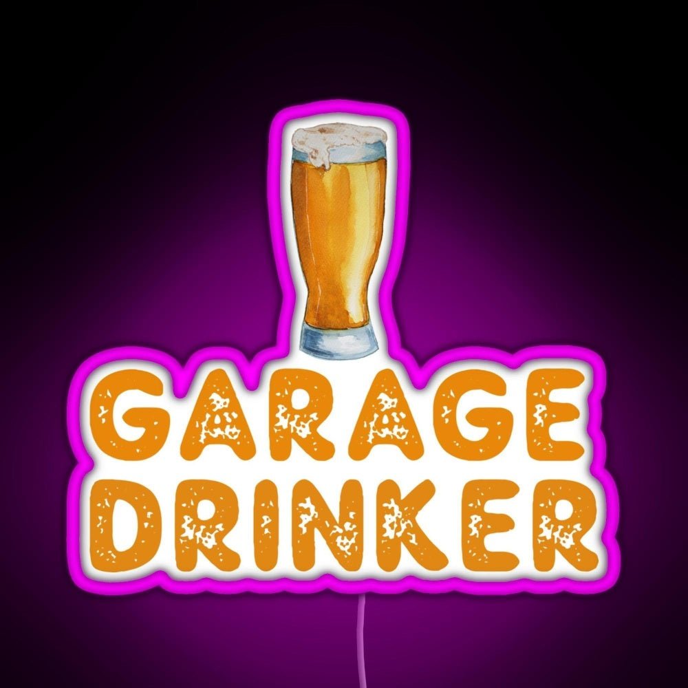 Garage Drinker Rgb Neon Sign - Shineneon