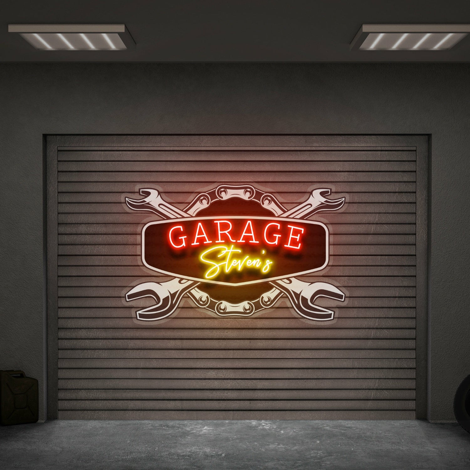 Garage Led Uv Neon Sign Home Decor Bars And Weddings | Shineneon