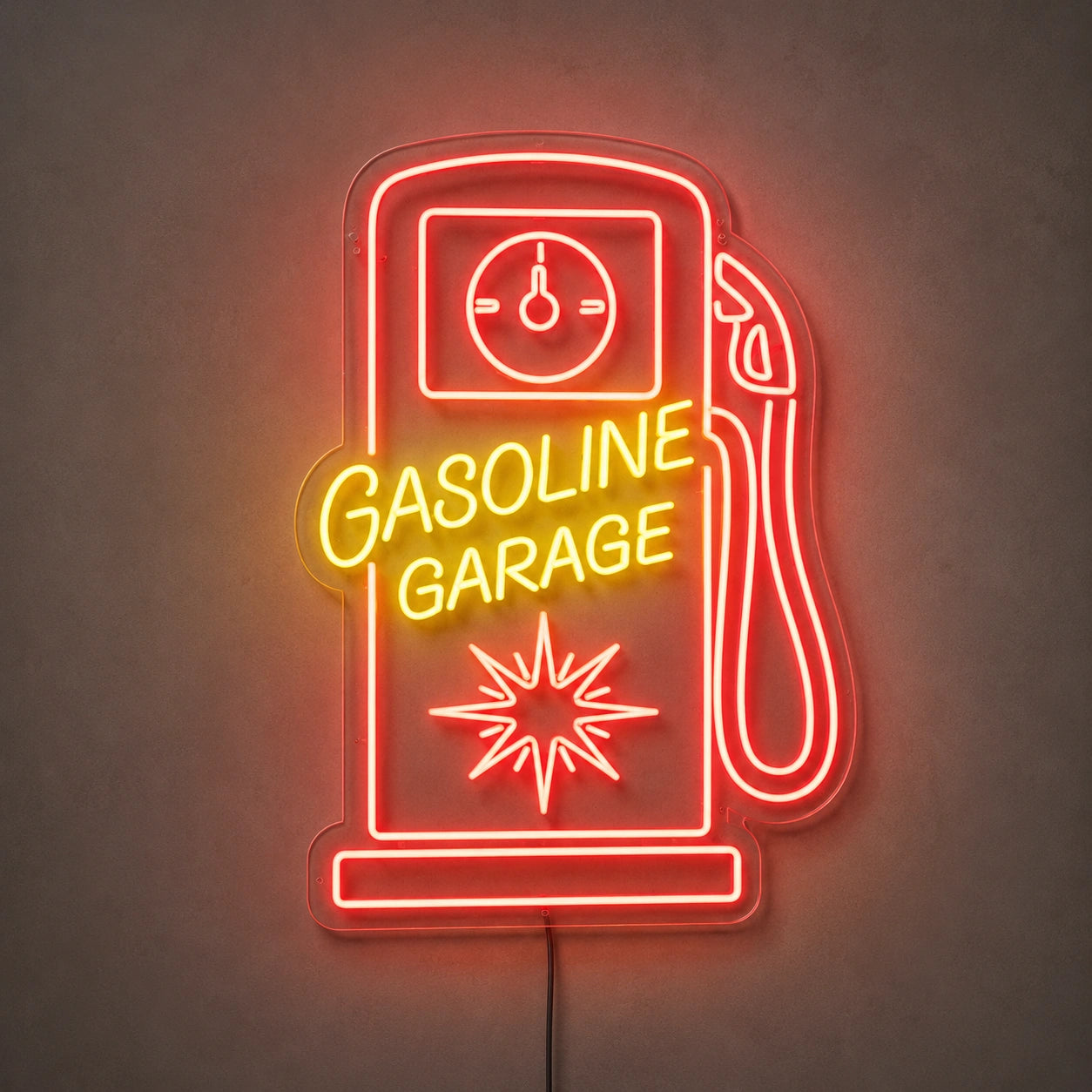 Gas Station Garage Neon Sign LED Neon Sign high-converting product image