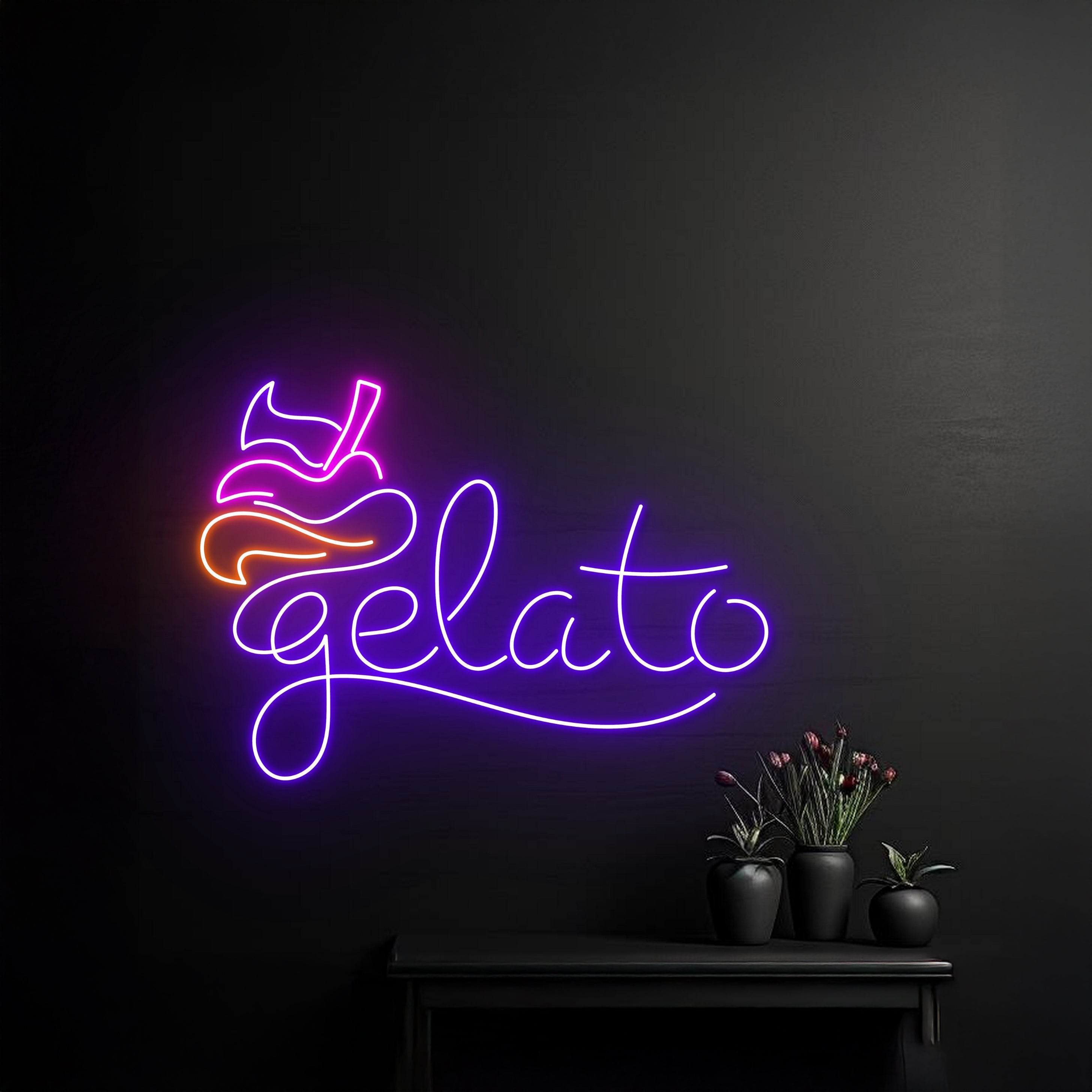 Gelato Neon Sign | Shineneon