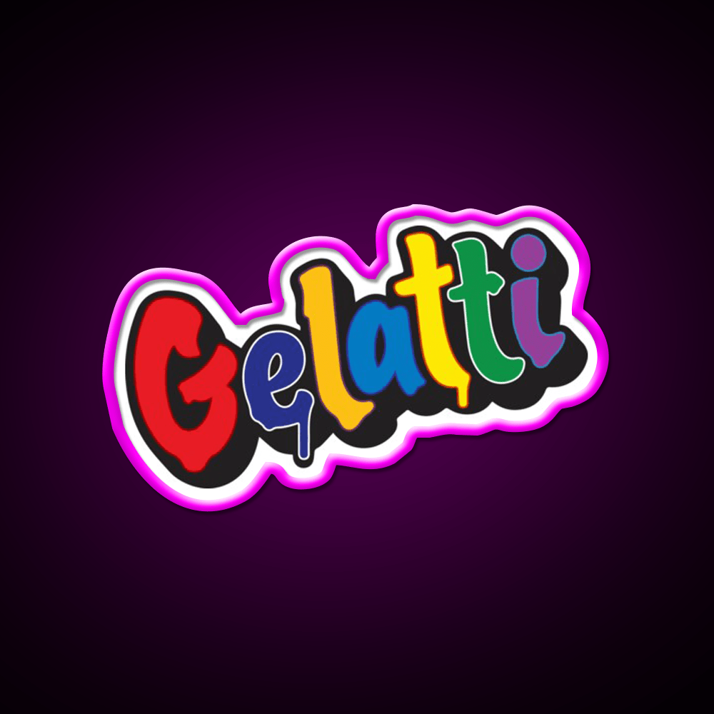 Gelatti Hemp Inspired Green Leaf Led Neon Sign Rgb Color - Shineneon