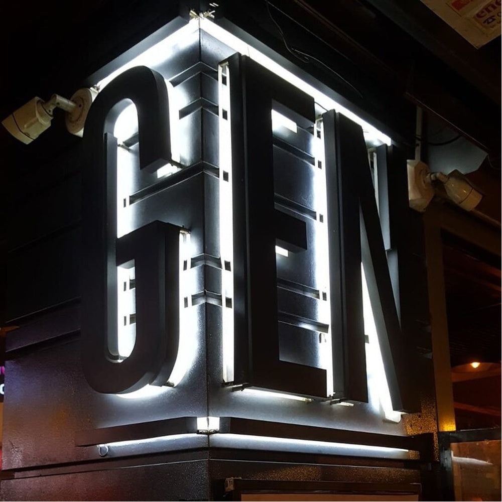 Gen 3D Backlit Channel Letters Led Light Sign
