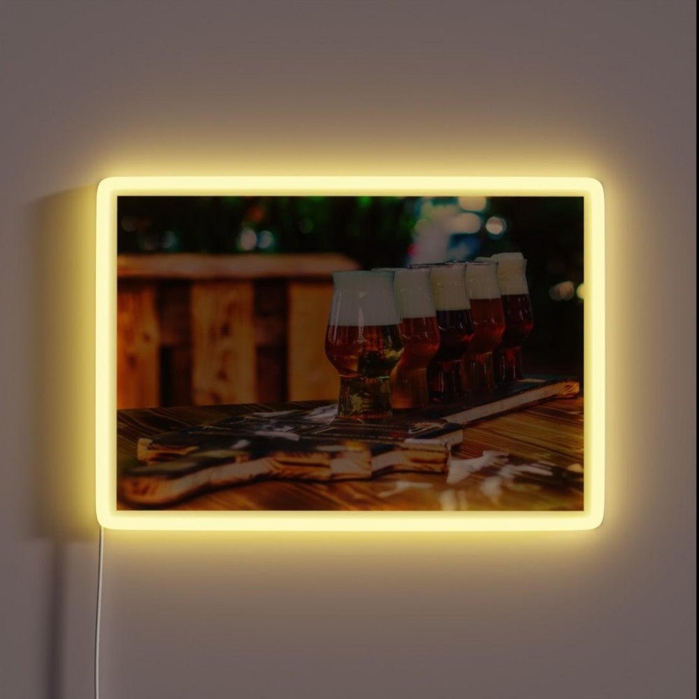 German Beer Selection Rgb Led Neon Sign - Shineneon