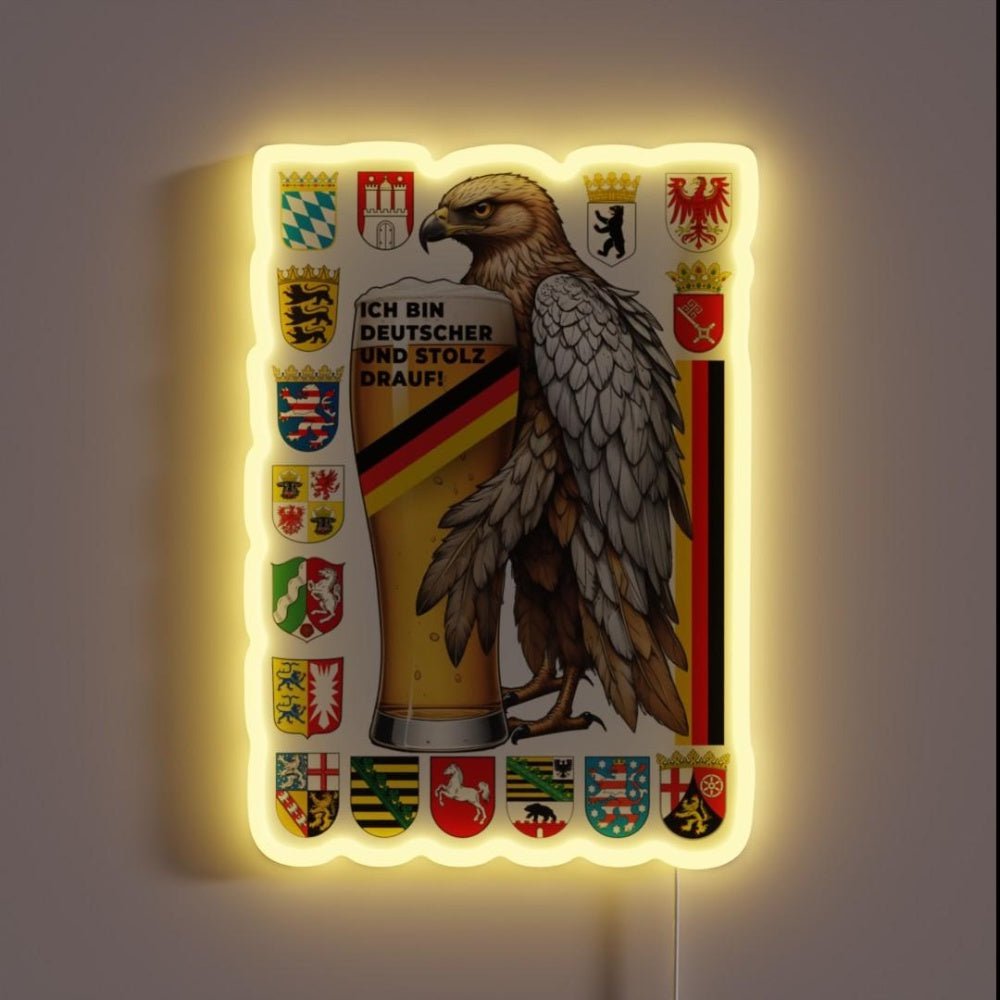 German Proud Rgb Led Neon Sign - Shineneon