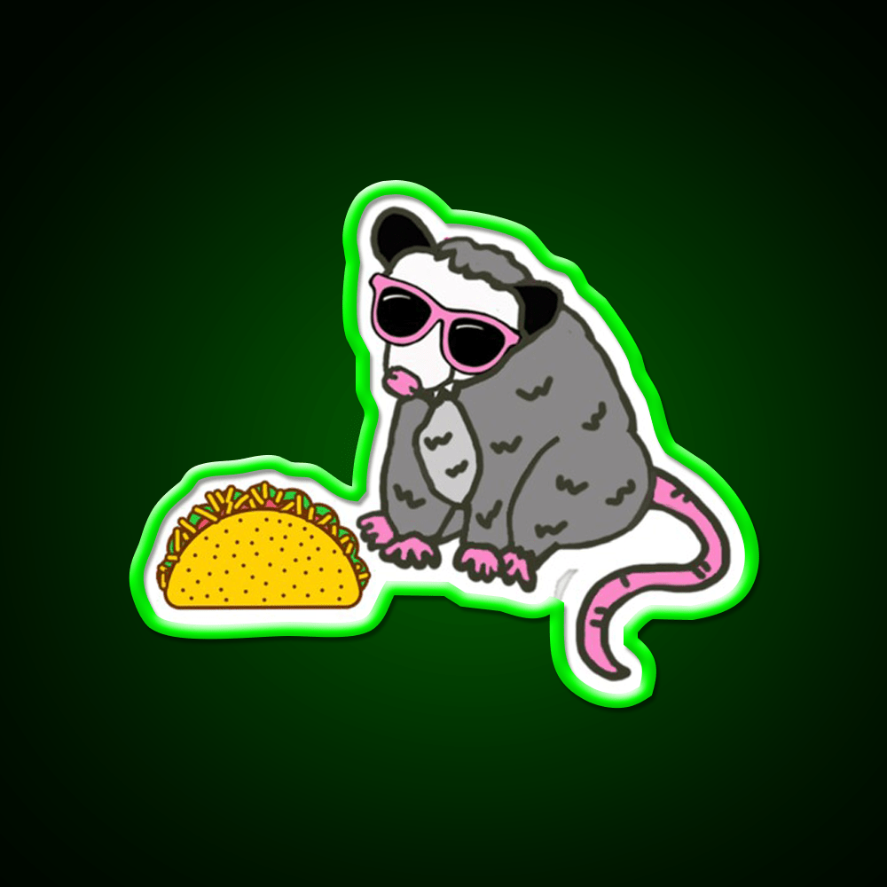 Gertie And Taco Led Neon Sign Mexican Food Sign Rgb Color - Shineneon