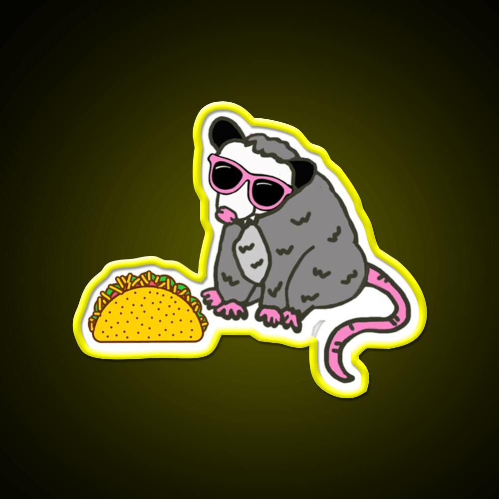 Gertie And Taco Led Neon Sign Mexican Food Sign Rgb Color - Shineneon