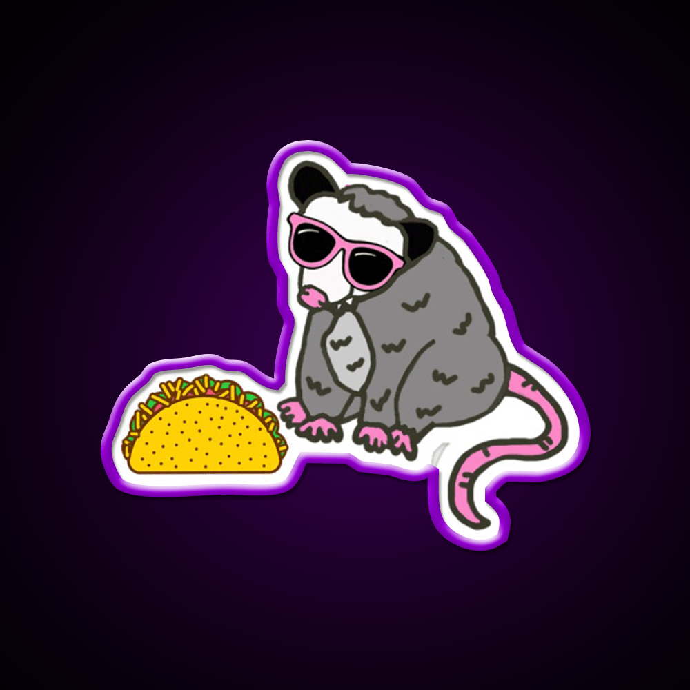 Gertie And Taco Led Neon Sign Mexican Food Sign Rgb Color - Shineneon