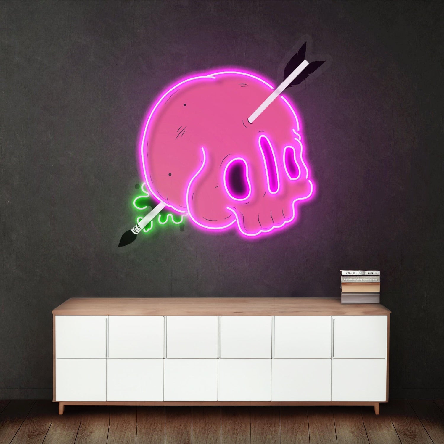 Geskulled Led Neon Acrylic Artwork | Shineneon