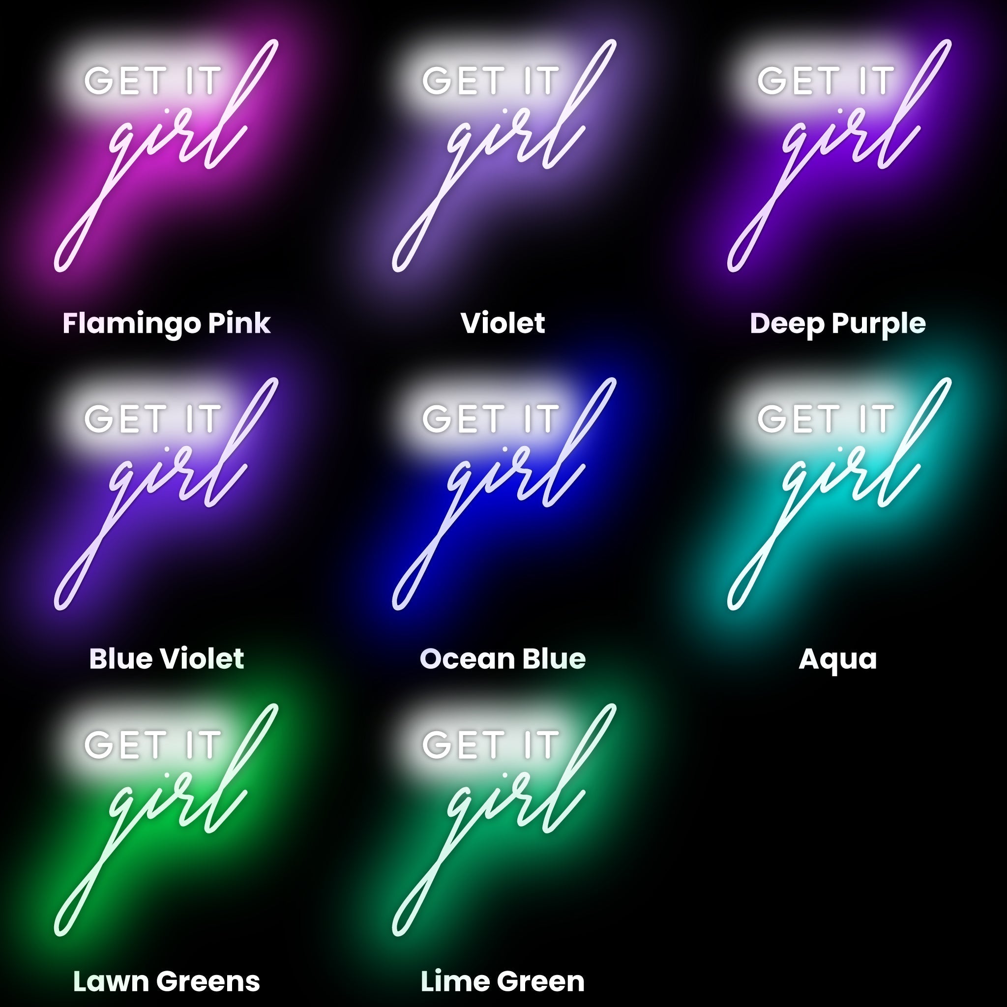 Get It Girl Led Neon Sign | Shineneon