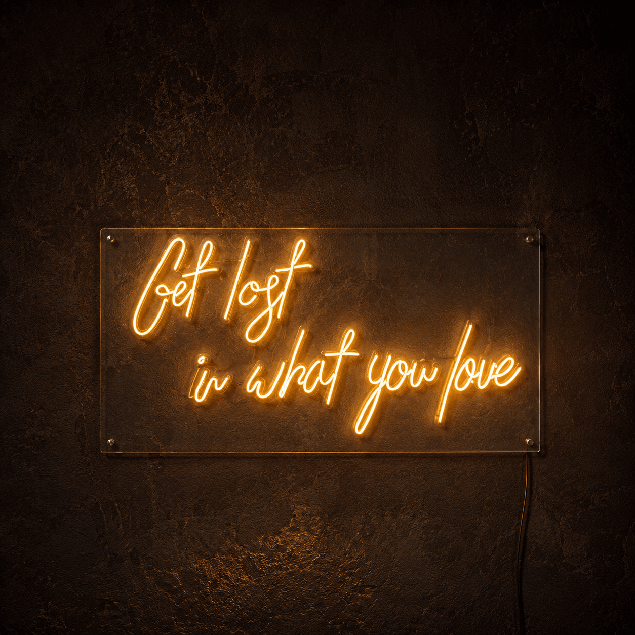 Get Lost In What You Love LED Neon Sign Wall Neon Sign - Shineneon