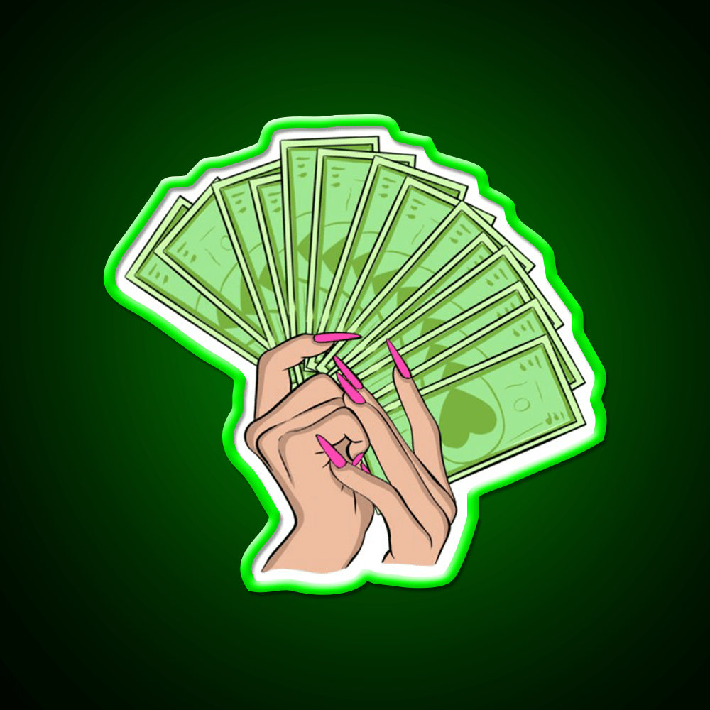 Get Money Nail Salon Led Neon Sign Rgb Color - Shineneon