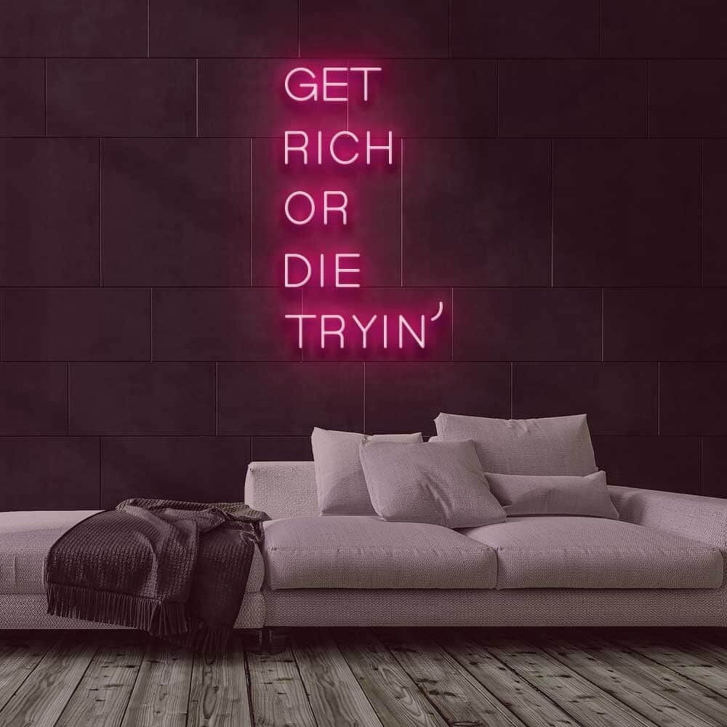 Get Rich Led Neon Sign | Shineneon