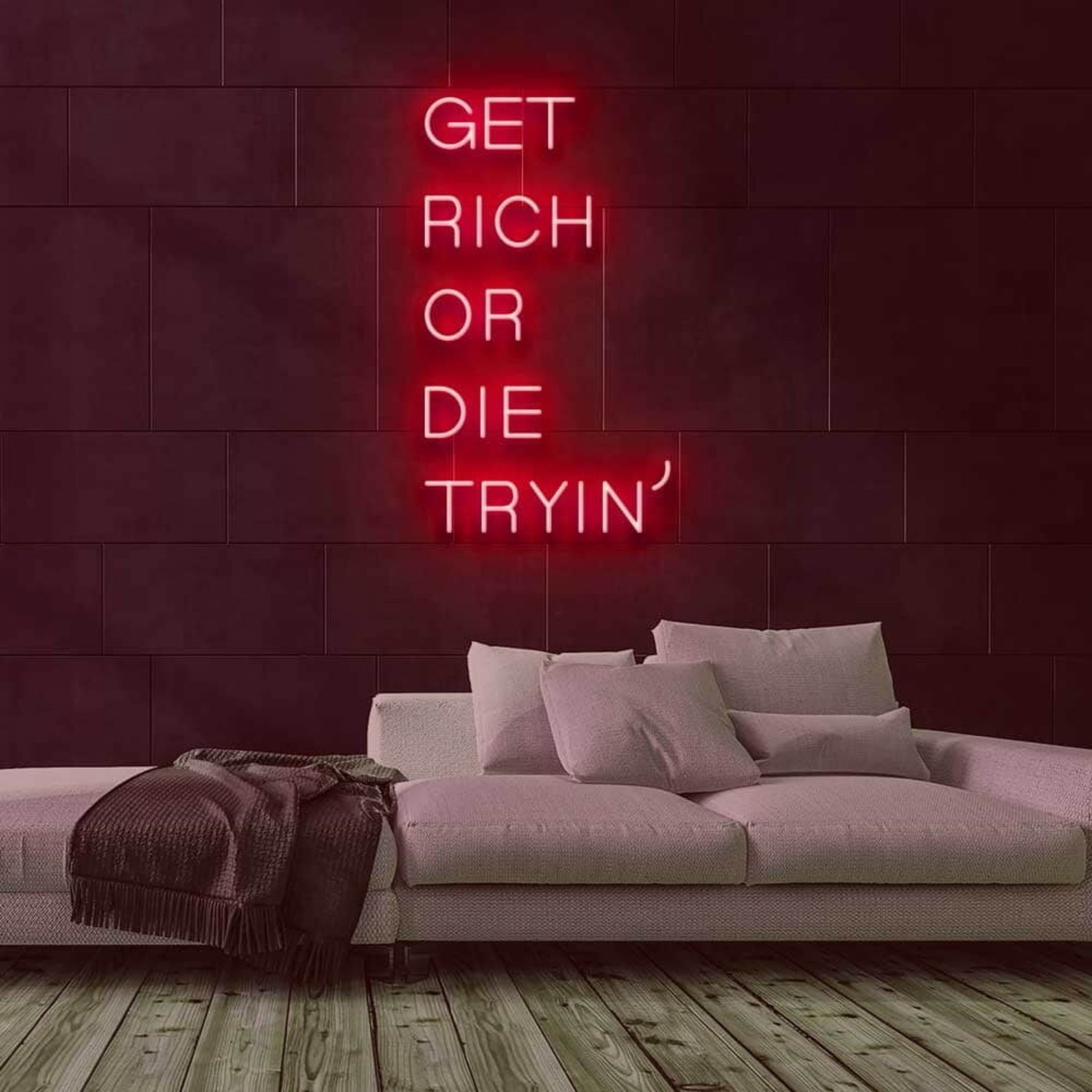 Get Rich Led Neon Sign | Shineneon