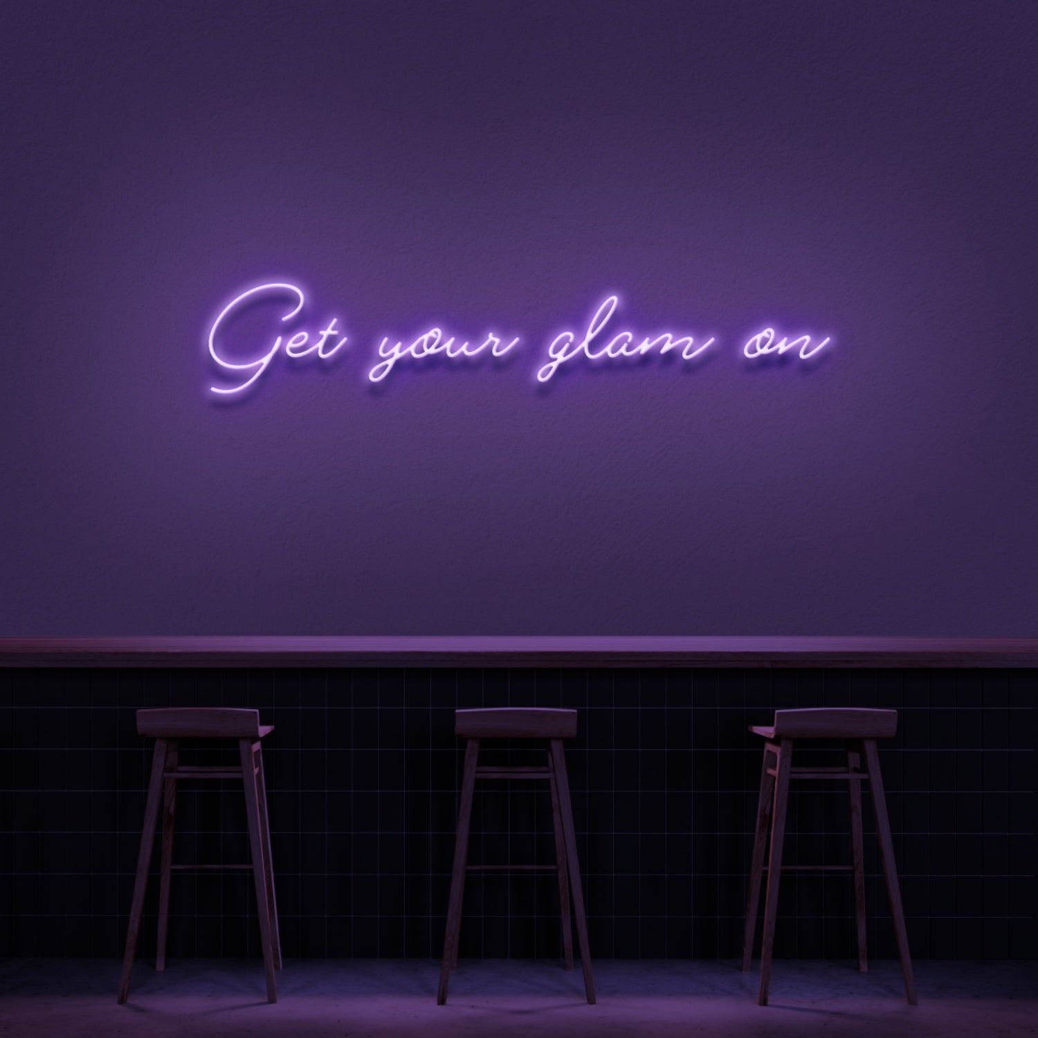Get Your Glam On Neon Sign | Shineneon
