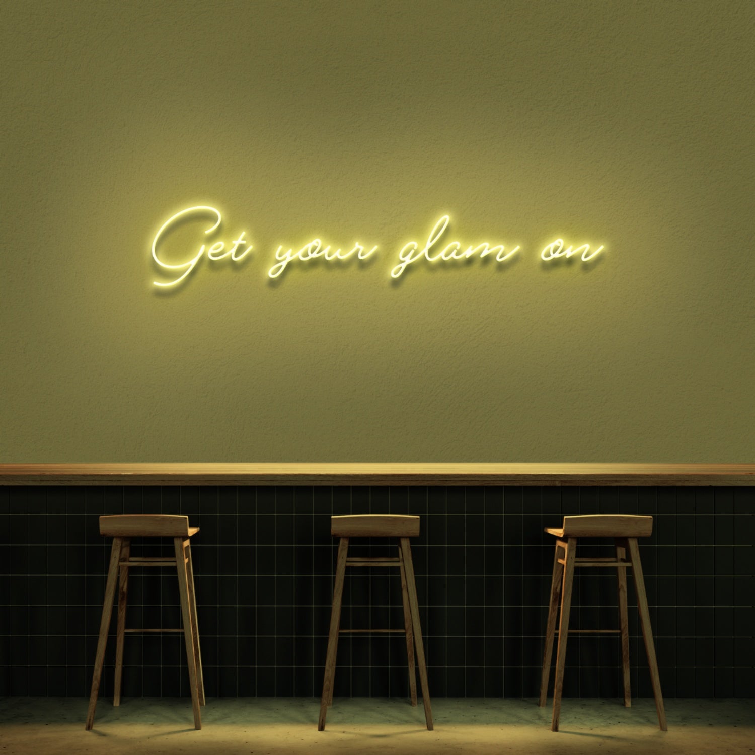 Get Your Glam On Neon Sign | Shineneon