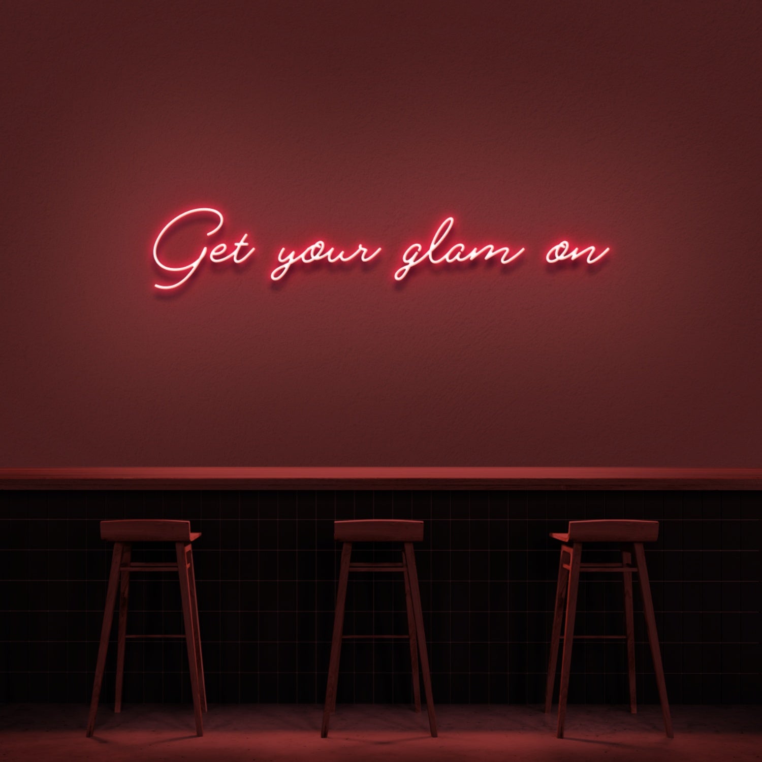 Get Your Glam On Neon Sign | Shineneon