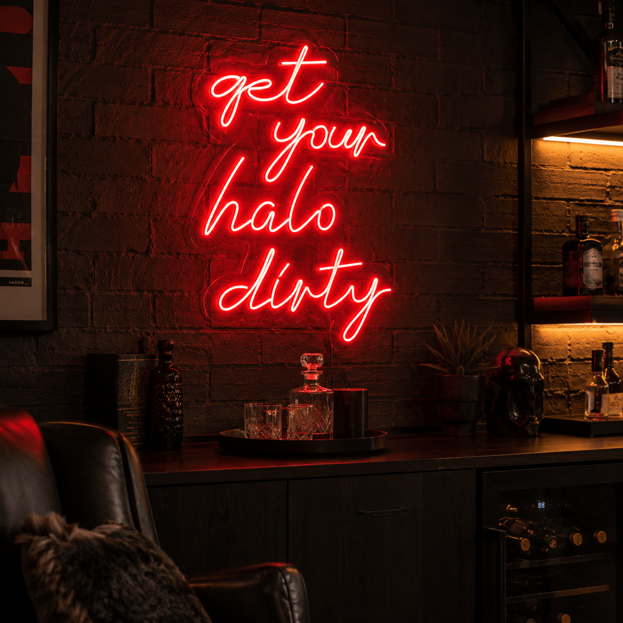 Get Your Halo Dirty LED Neon Sign - Shineneon