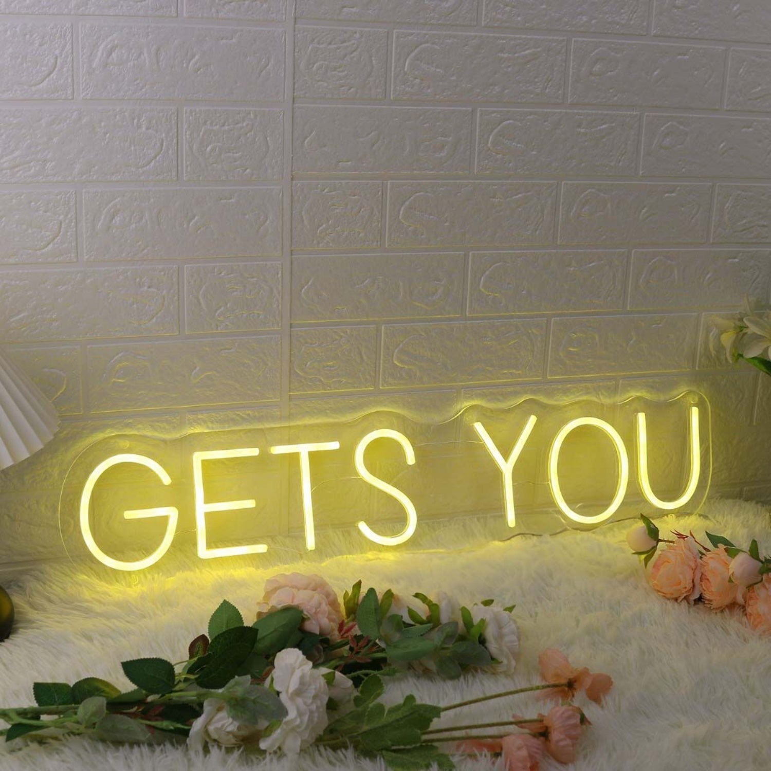 Gets You Yellow Led Neon Sign - Shineneon