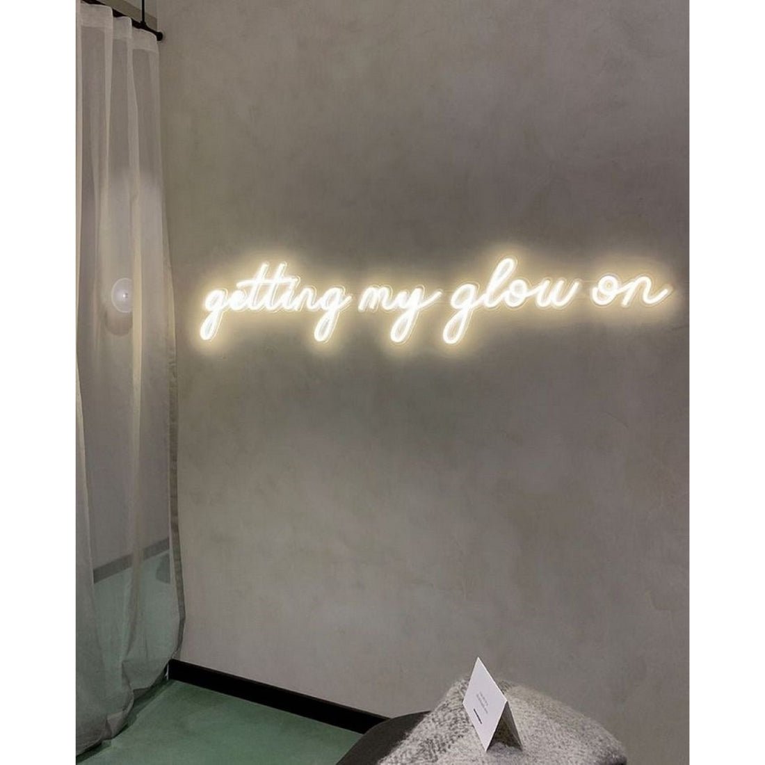 Getting My Glow On Led Sign Business Neon Sign - Shineneon