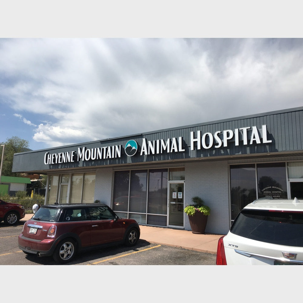 Gheyenne Mountain Animal Hospital 3D Backlit Channel Letters Led Light Sign