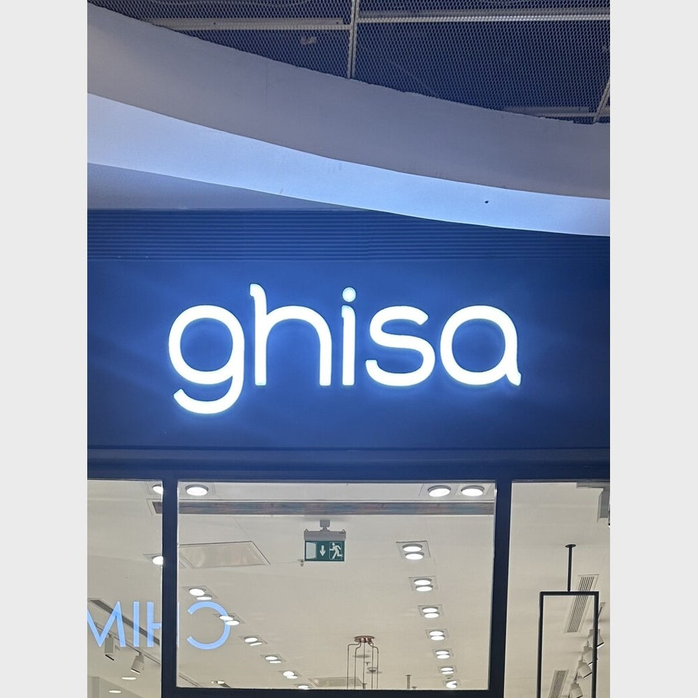 Ghisa 3D Frontlit Channel Letters Led Light Sign