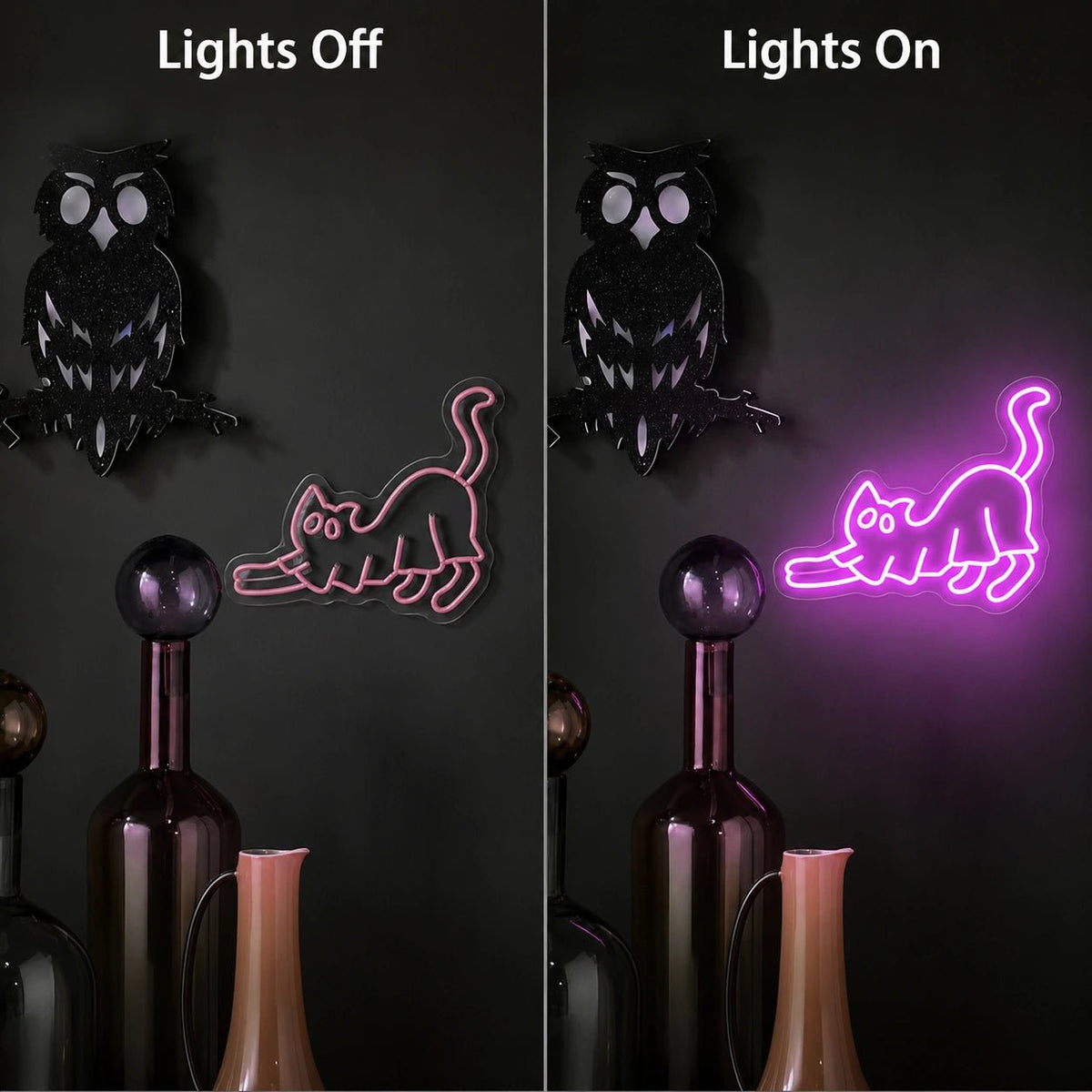 Ghost Cat LED Neon Sign - Shineneon