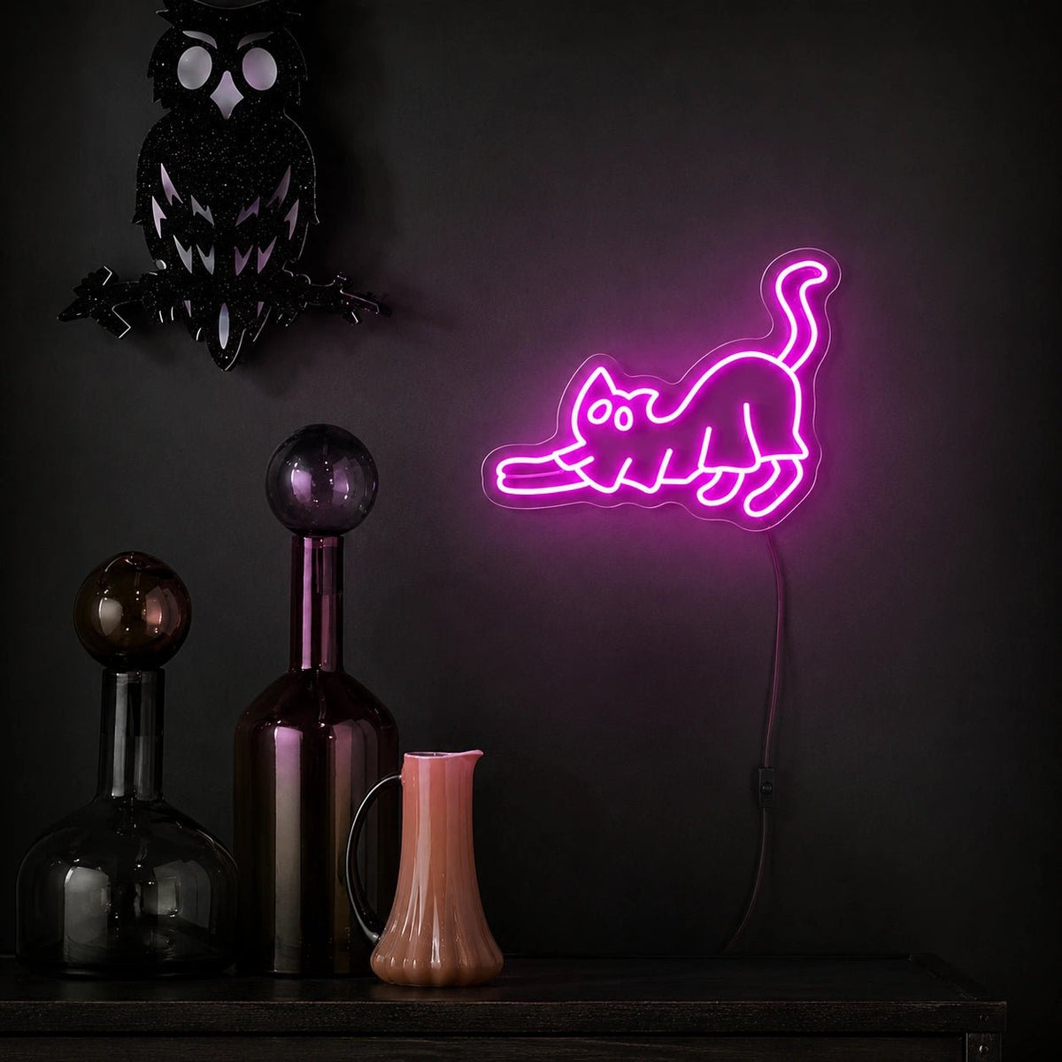Ghost Cat LED Neon Sign - Shineneon