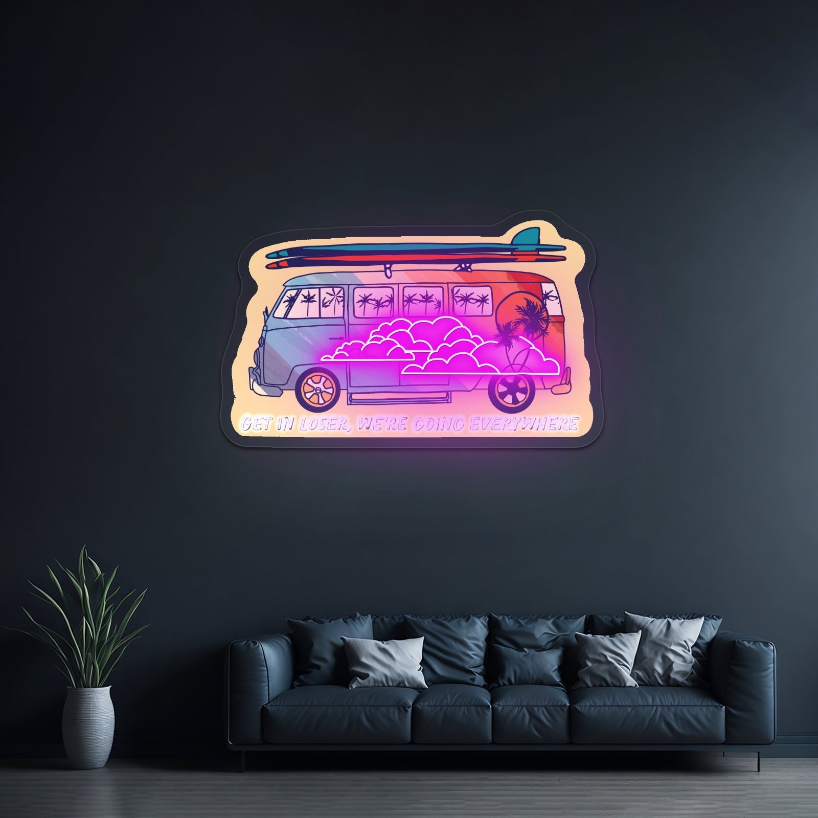 Ghost Dog With Pumpkin Led Neon Sign Light Custom Led Signs - Shineneon