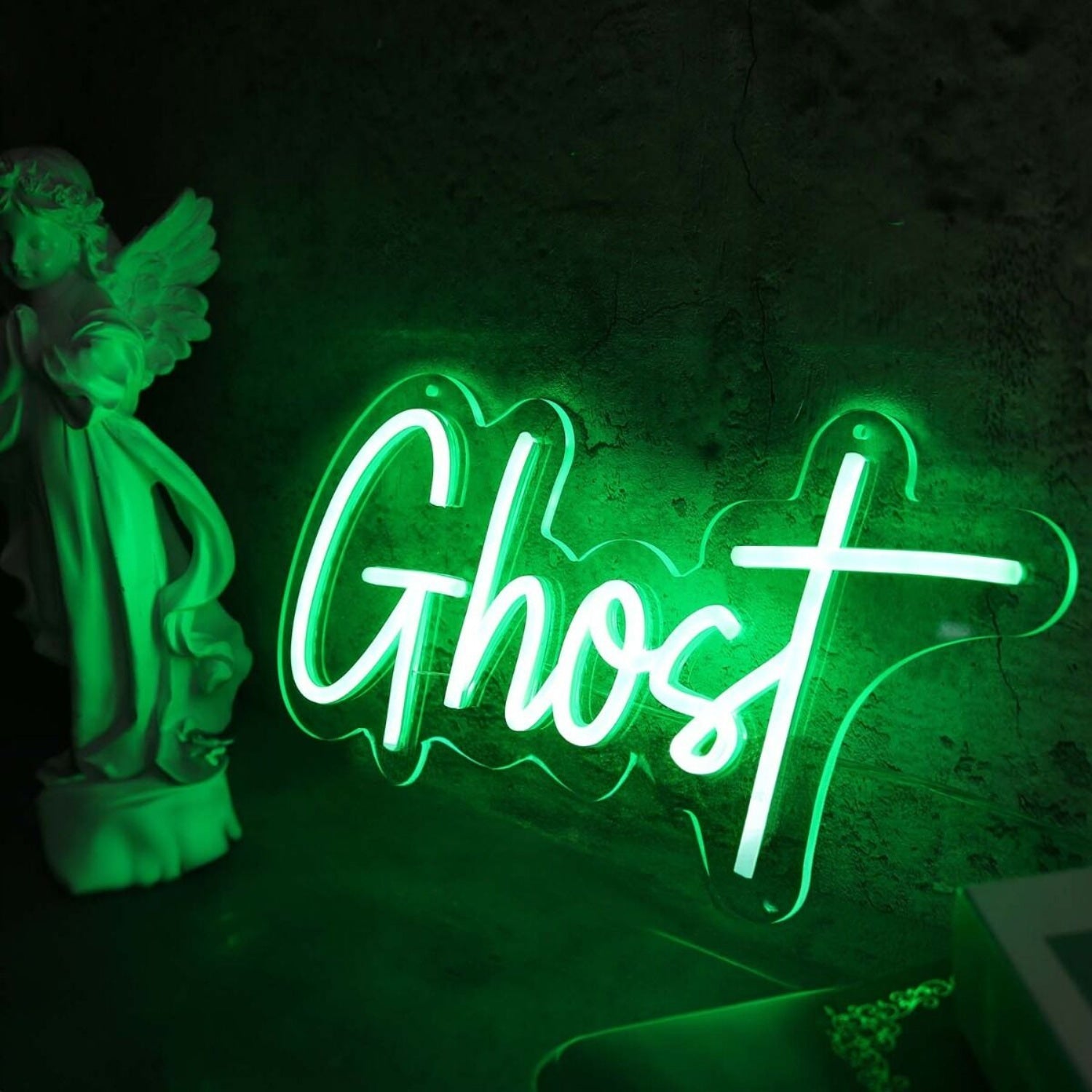 Ghost Green Led Neon Sign - Shineneon