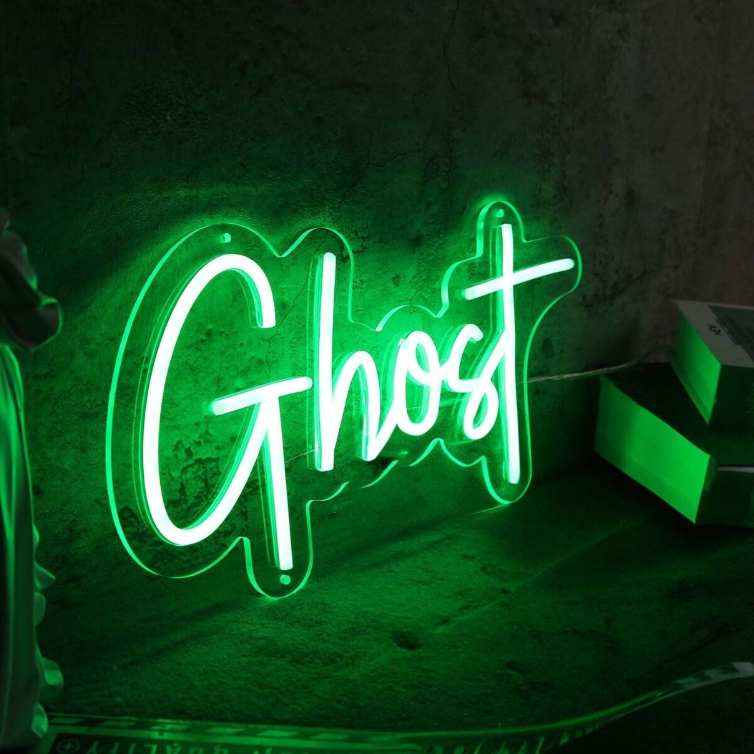 Ghost Green Led Neon Sign | Shineneon